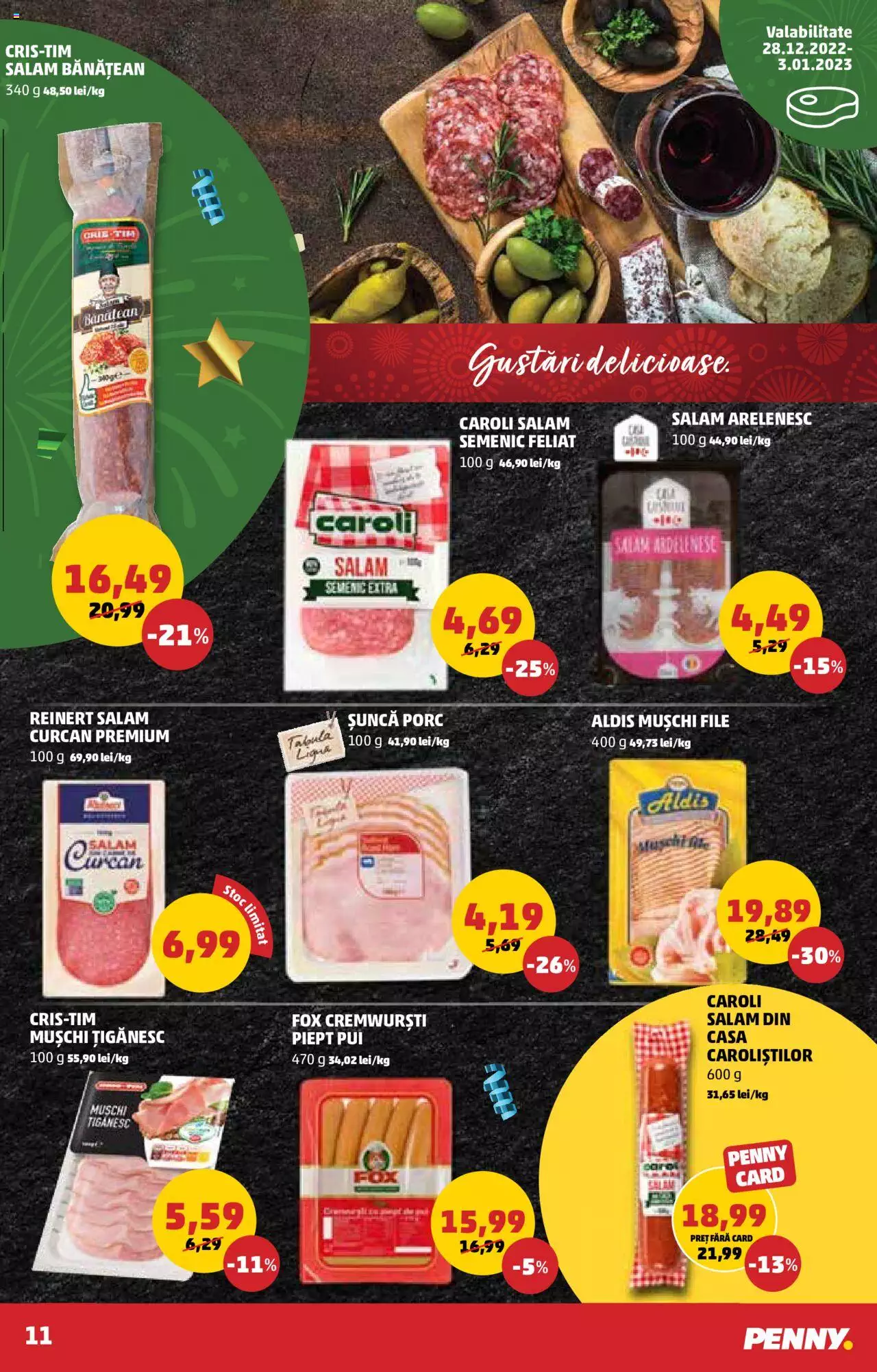 Catalog PENNY Market 28 Decembrie 2022 - 3 Ianuarie 2023 | Pagina 11