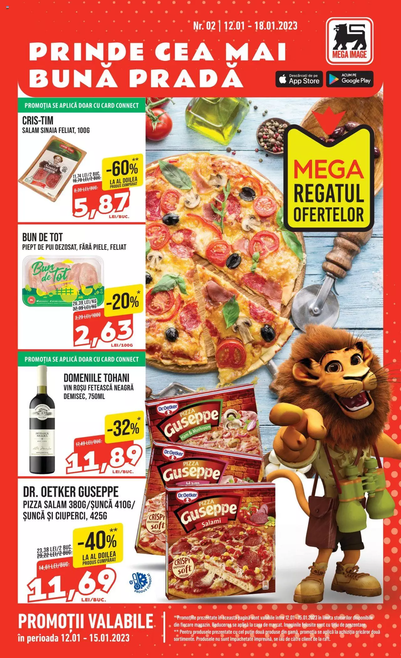 Catalog Mega Image 12 - 18 Ianuarie 2023 | Pagina 1