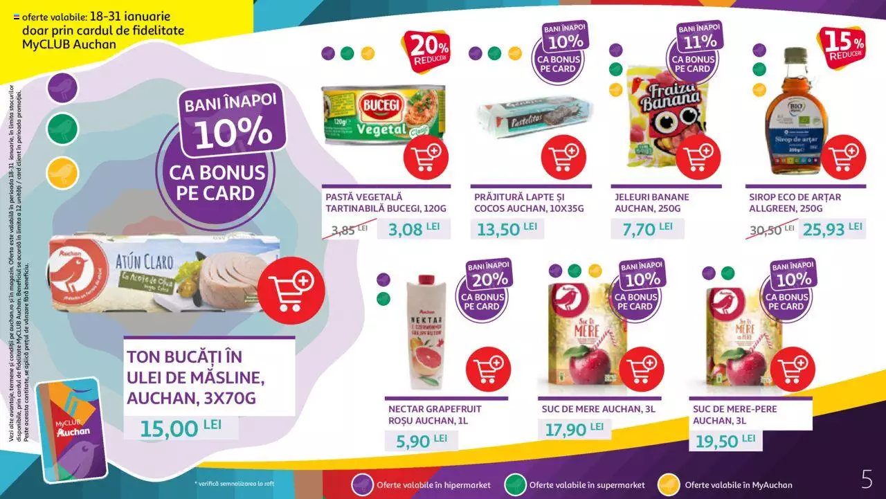 Catalog Auchan 18 - 31 Ianuarie 2023 | Pagina 5