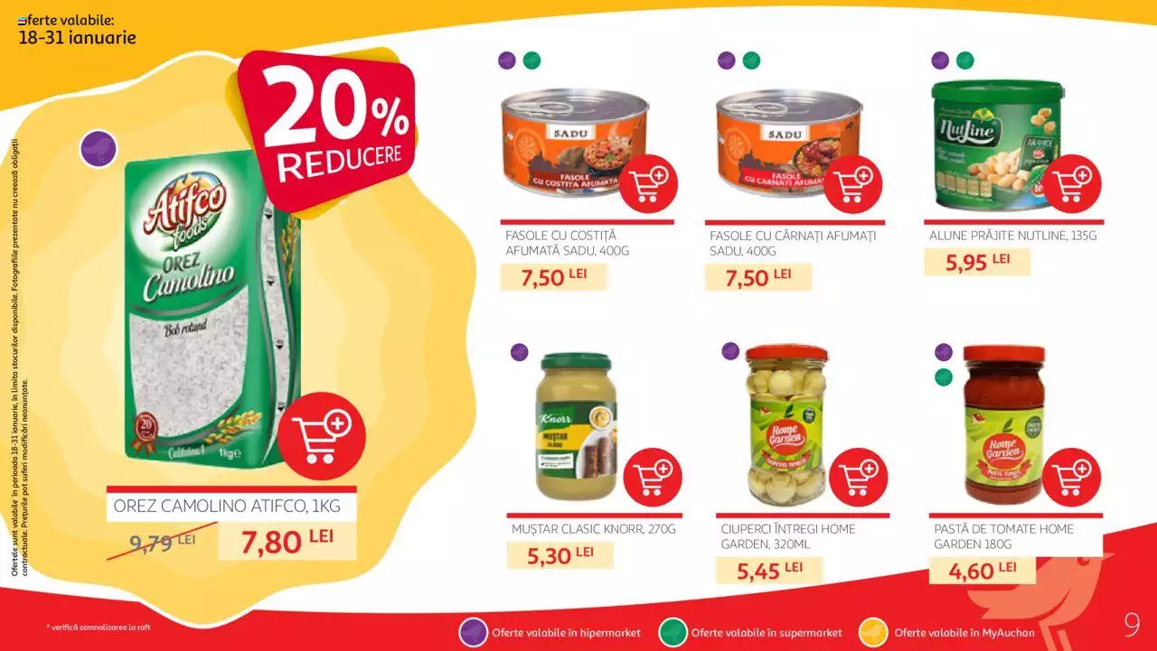 Catalog Auchan 18 - 31 Ianuarie 2023 | Pagina 9