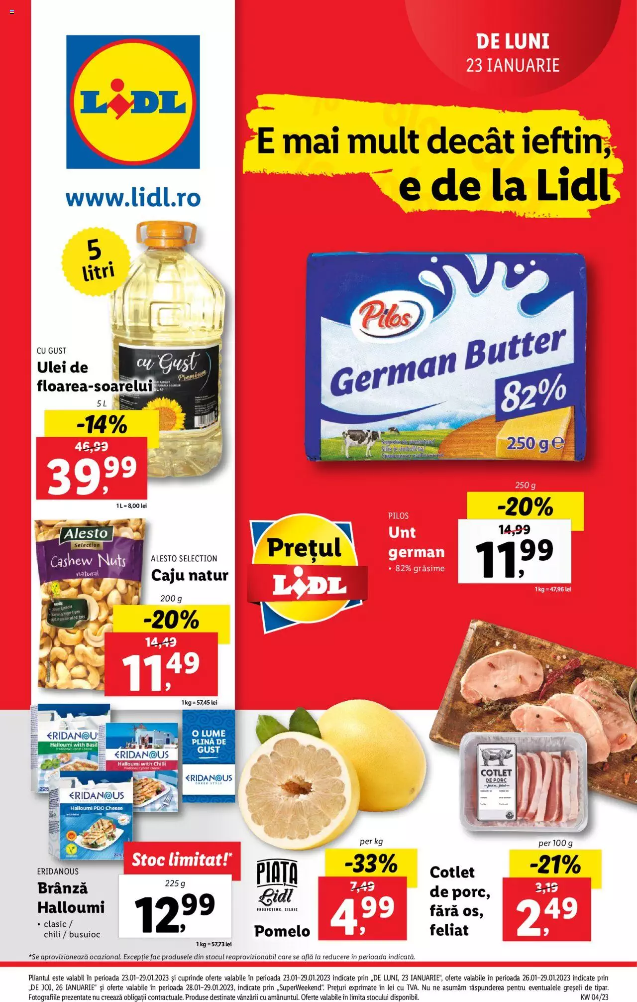Catalog LIDL 23 - 29 Ianuarie 2023 | Pagina 1