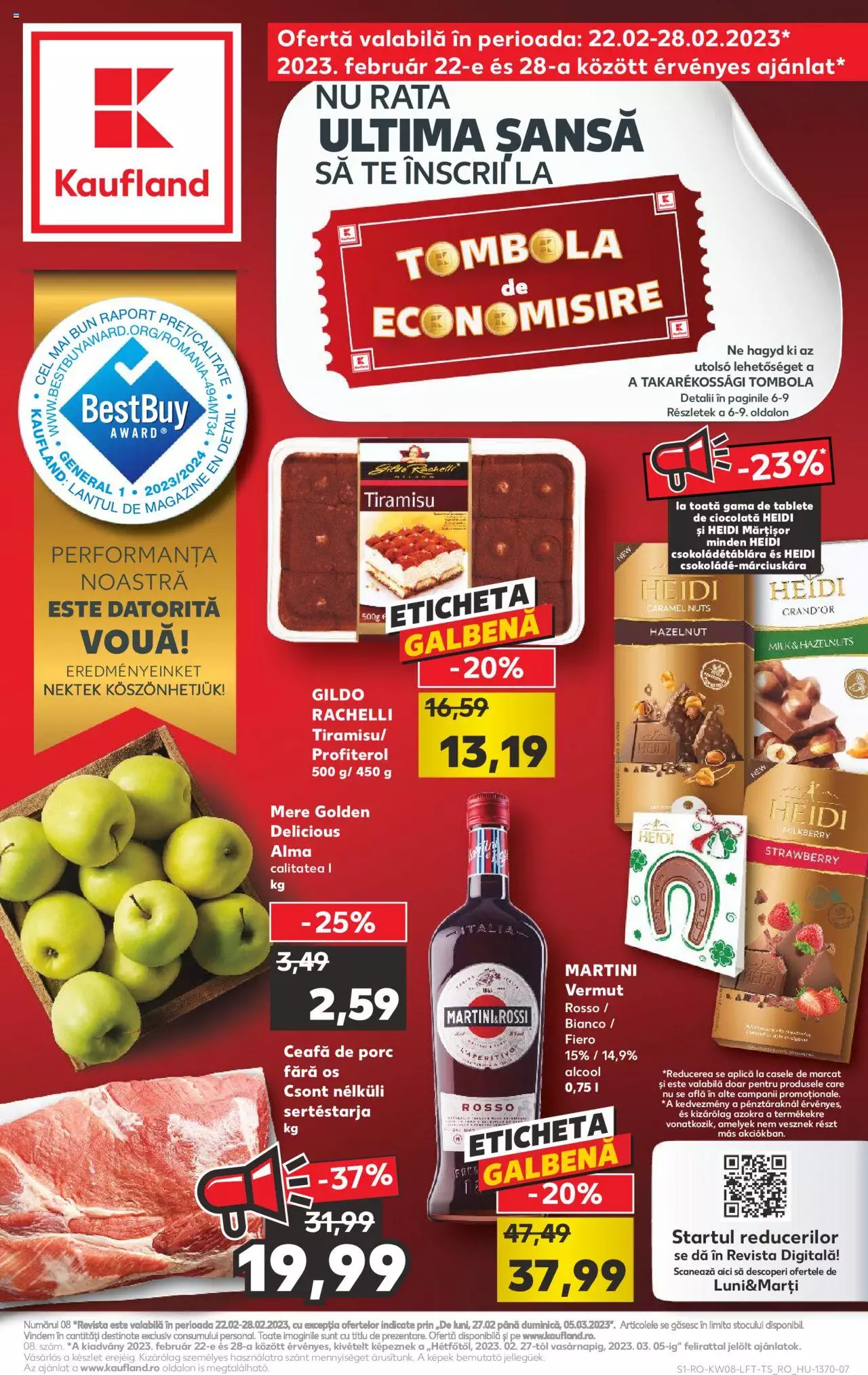 Catalog Kaufland 22 - 28 Februarie 2023 | Pagina 1