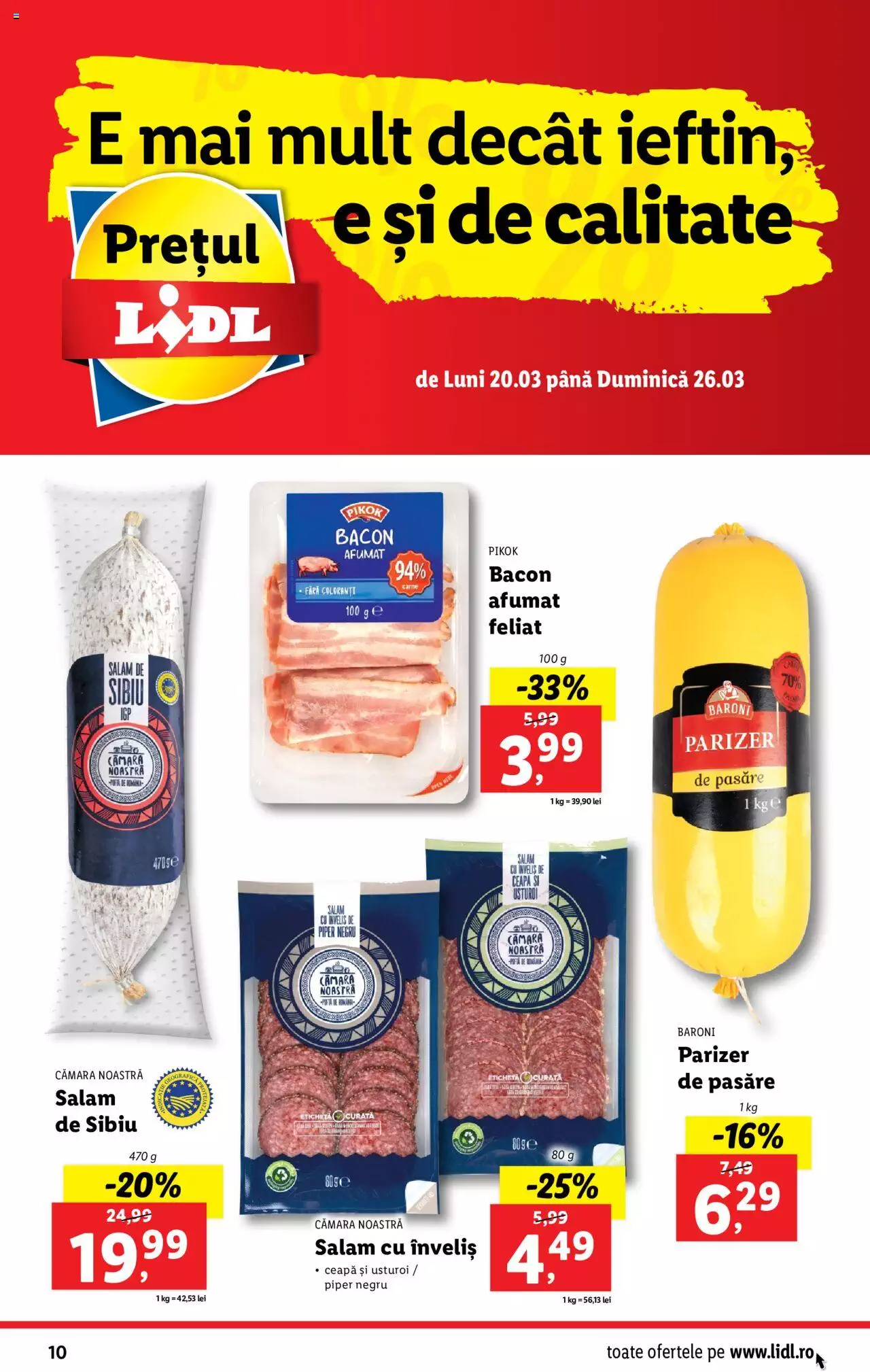 Catalog LIDL 20 - 26 Martie 2023 | Pagina 10