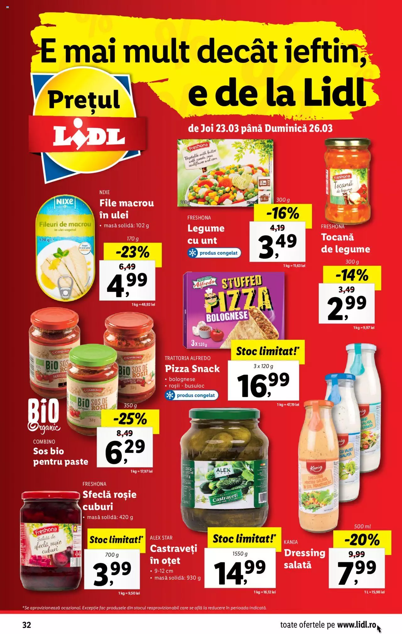 Catalog LIDL 20 - 26 Martie 2023 | Pagina 32