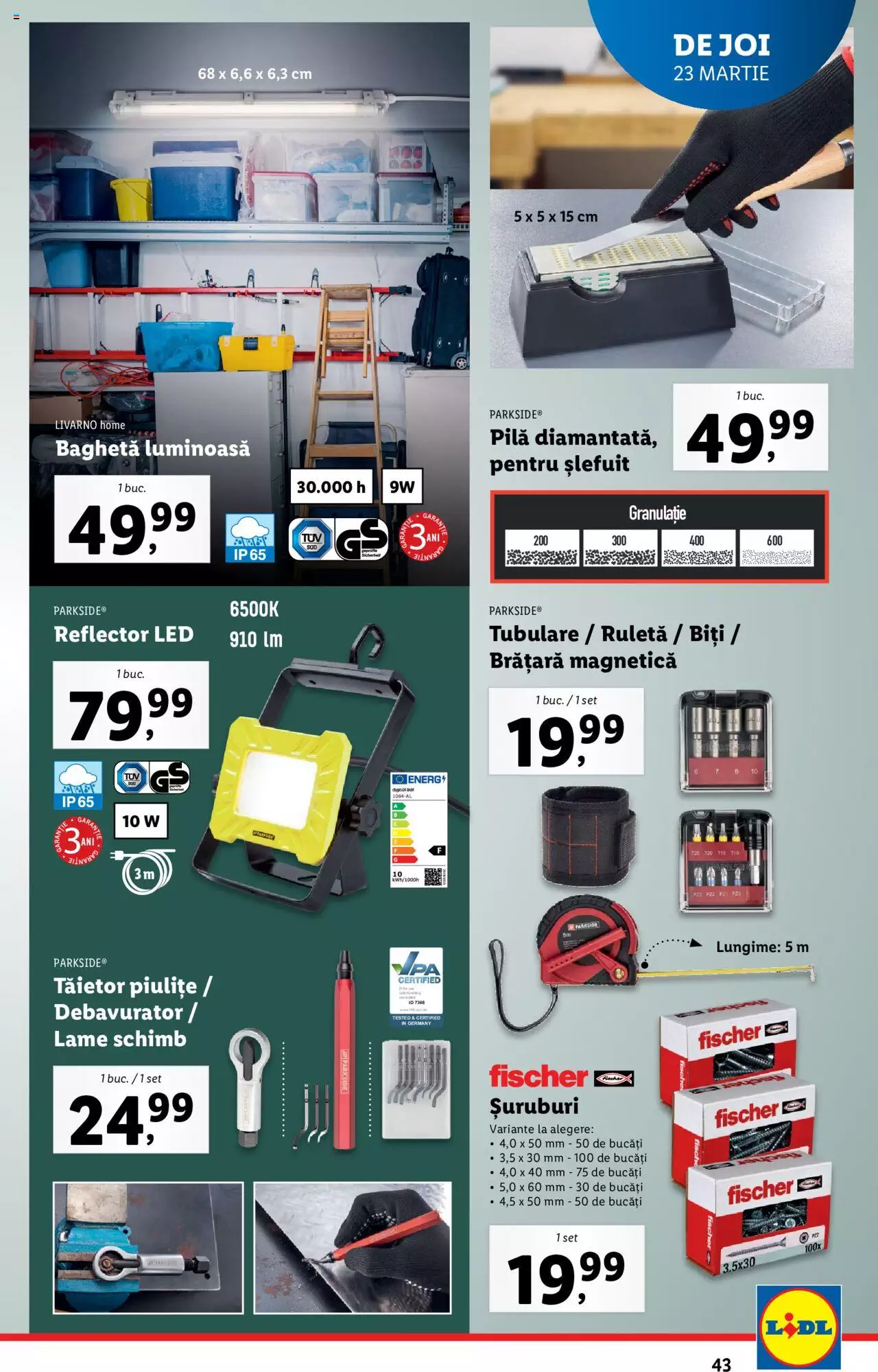 Catalog LIDL 20 - 26 Martie 2023 | Pagina 43