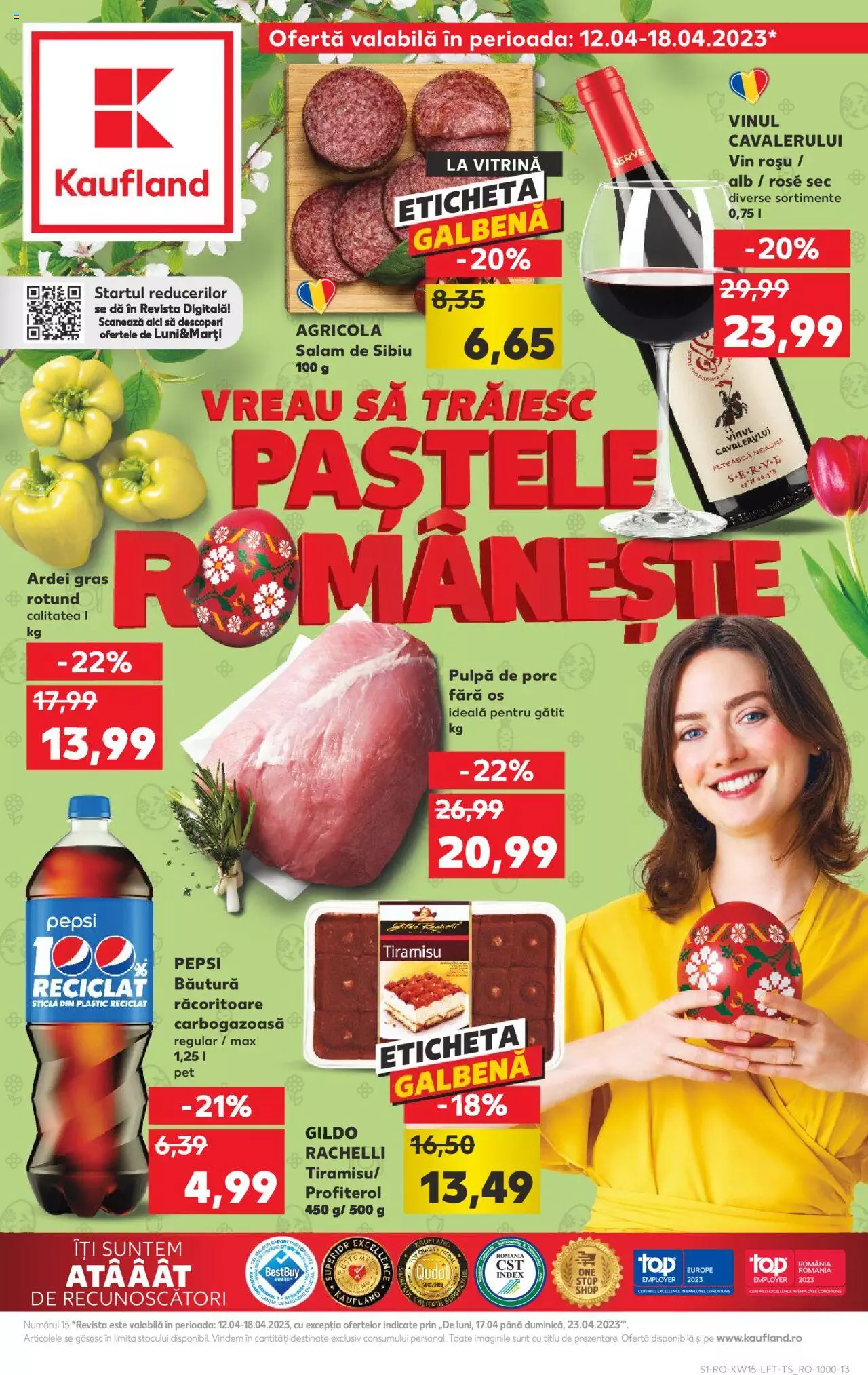 Catalog Kaufland 12 - 18 Aprilie 2023 | Pagina 1