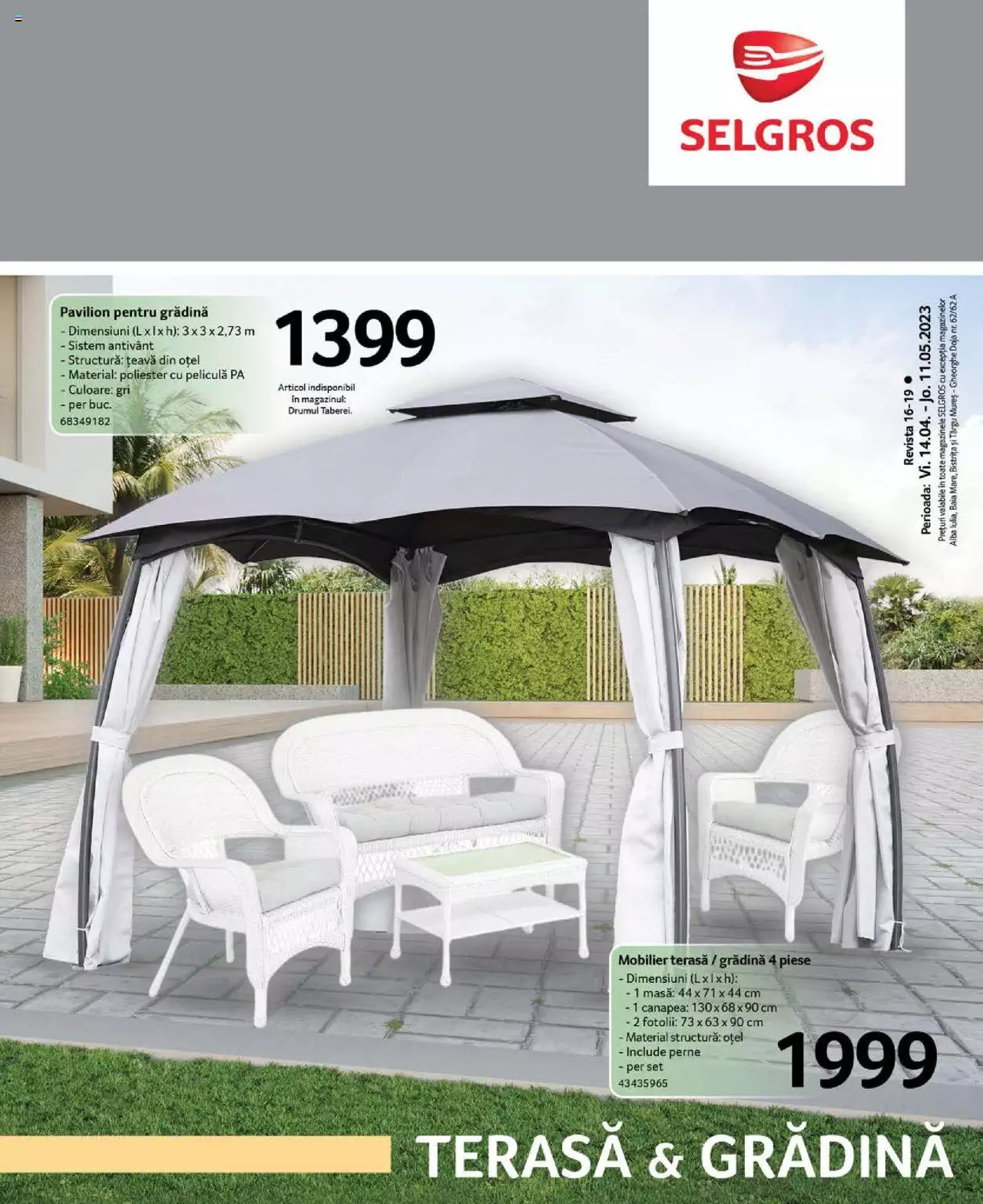 Catalog Selgros 14 Aprilie - 11 Mai 2023 | Pagina 1