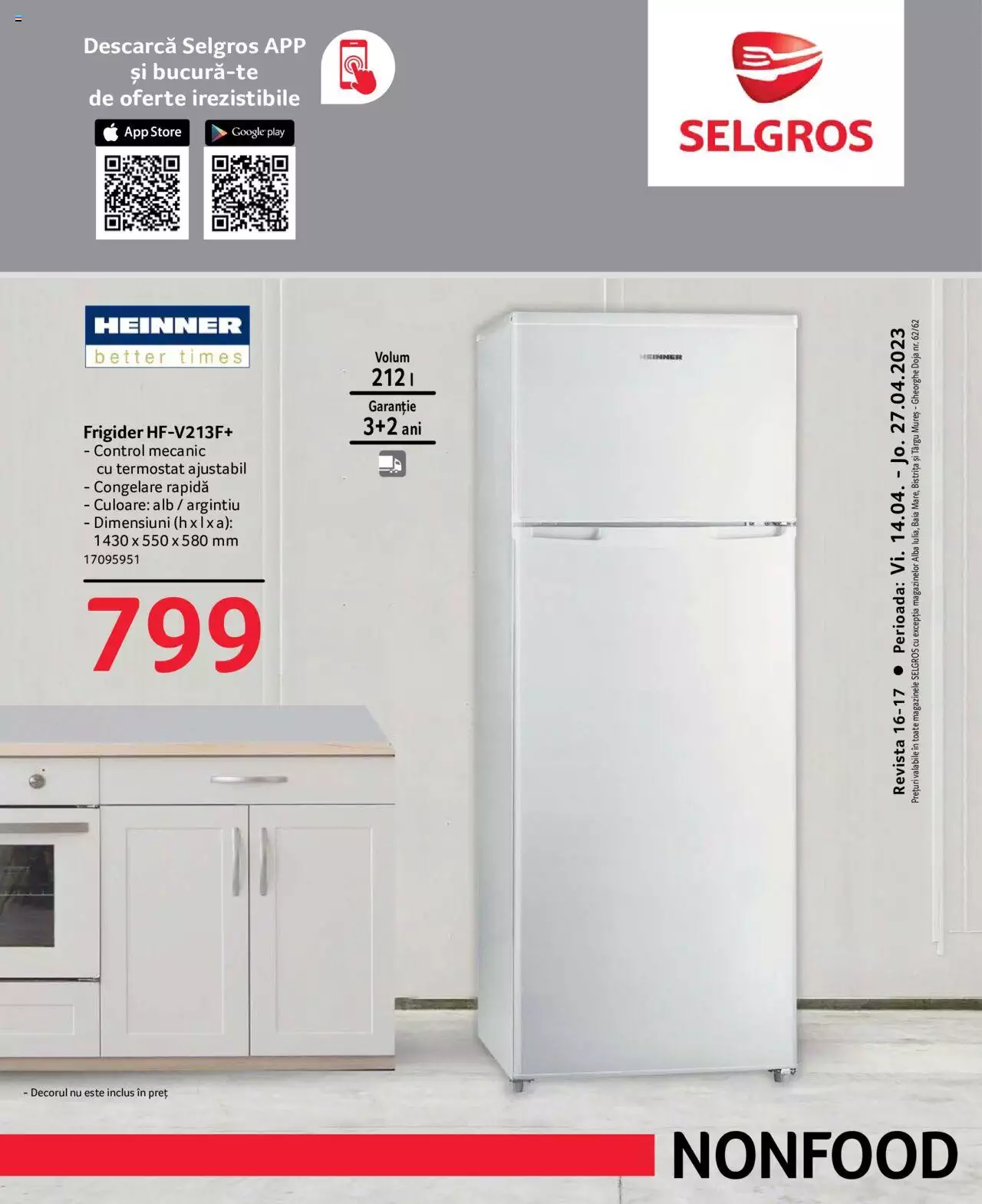 Catalog Selgros 14 - 27 Aprilie 2023 | Pagina 1