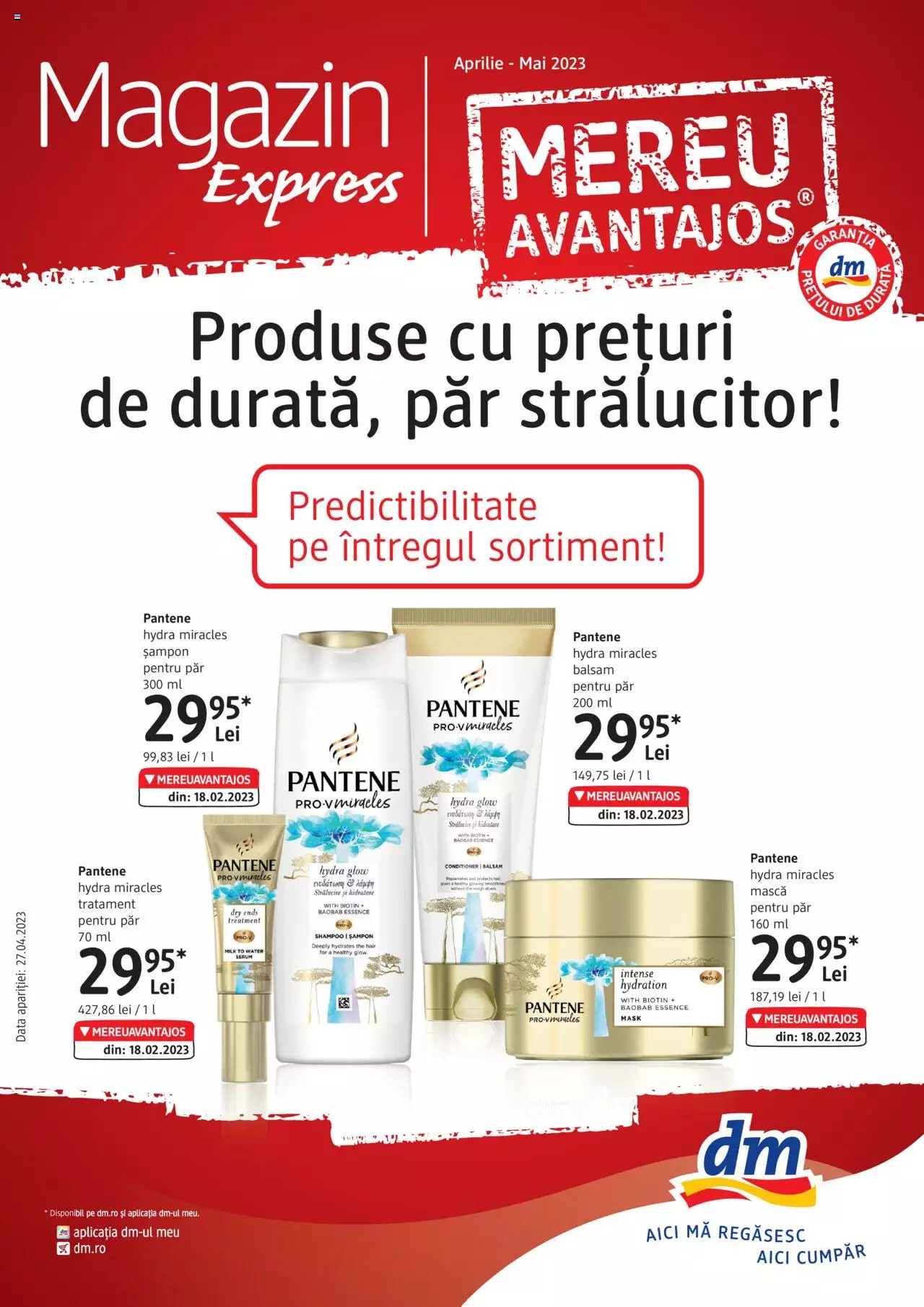 Catalog DM Drogerie Markt 27 Aprilie - 23 Mai 2023 | Pagina 1