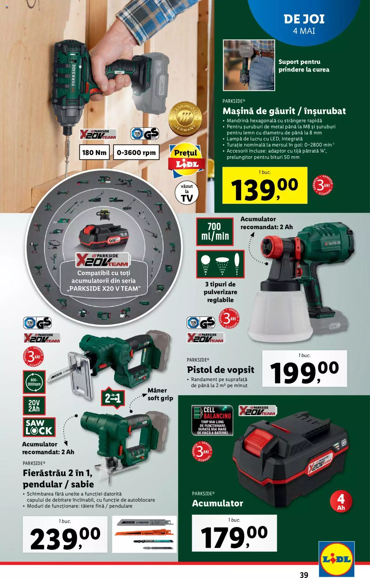 Catalog LIDL 1 - 7 Mai 2023 | Pagina 39