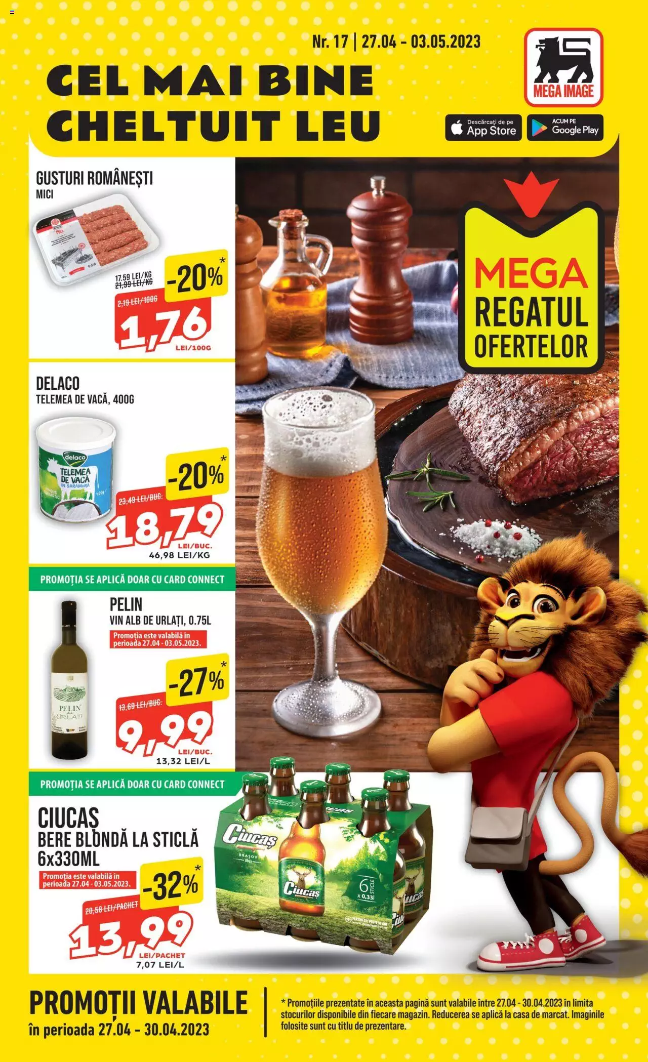 Catalog Mega Image 27 Aprilie - 3 Mai 2023 | Pagina 1
