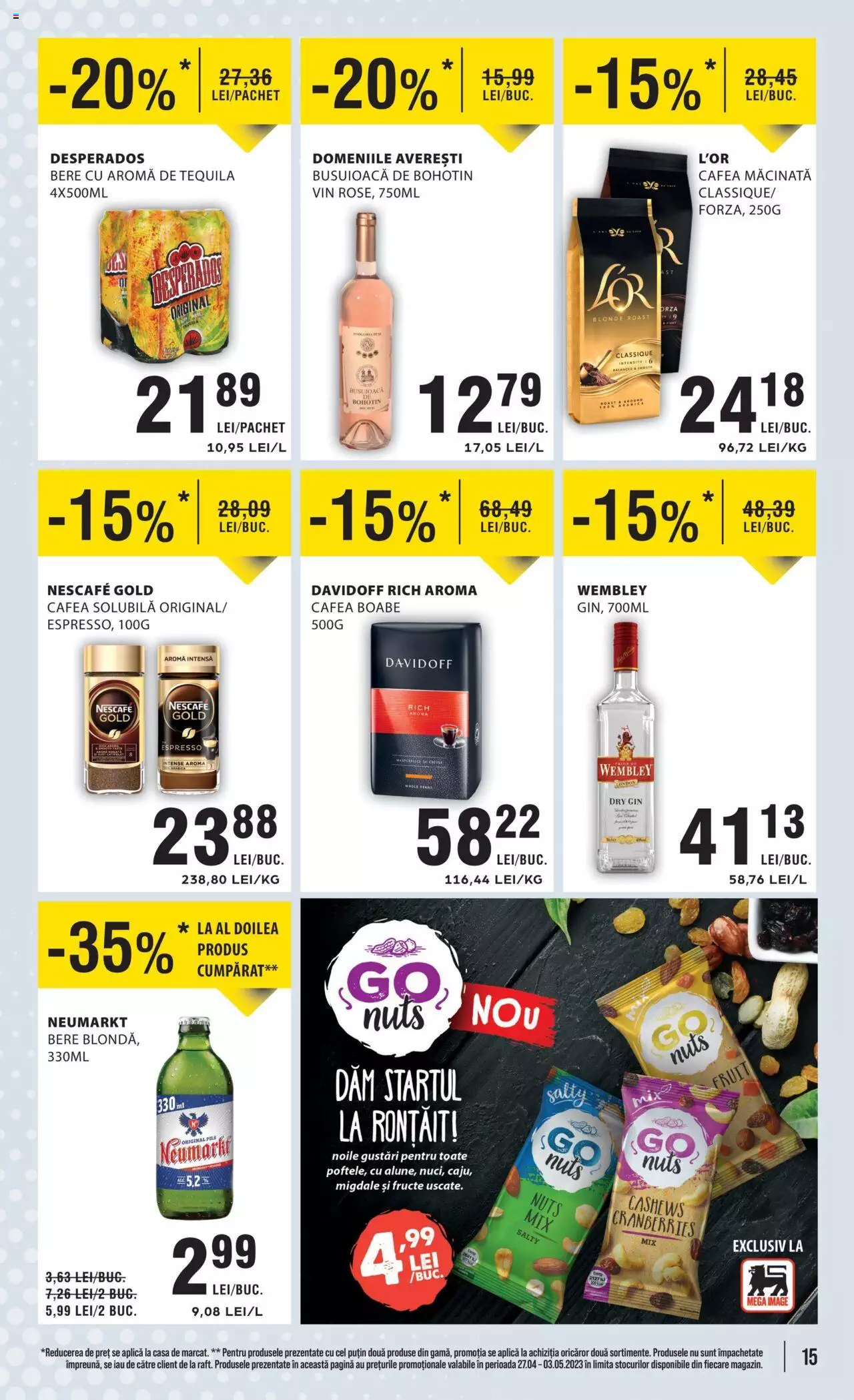 Catalog Mega Image 27 Aprilie - 3 Mai 2023 | Pagina 15
