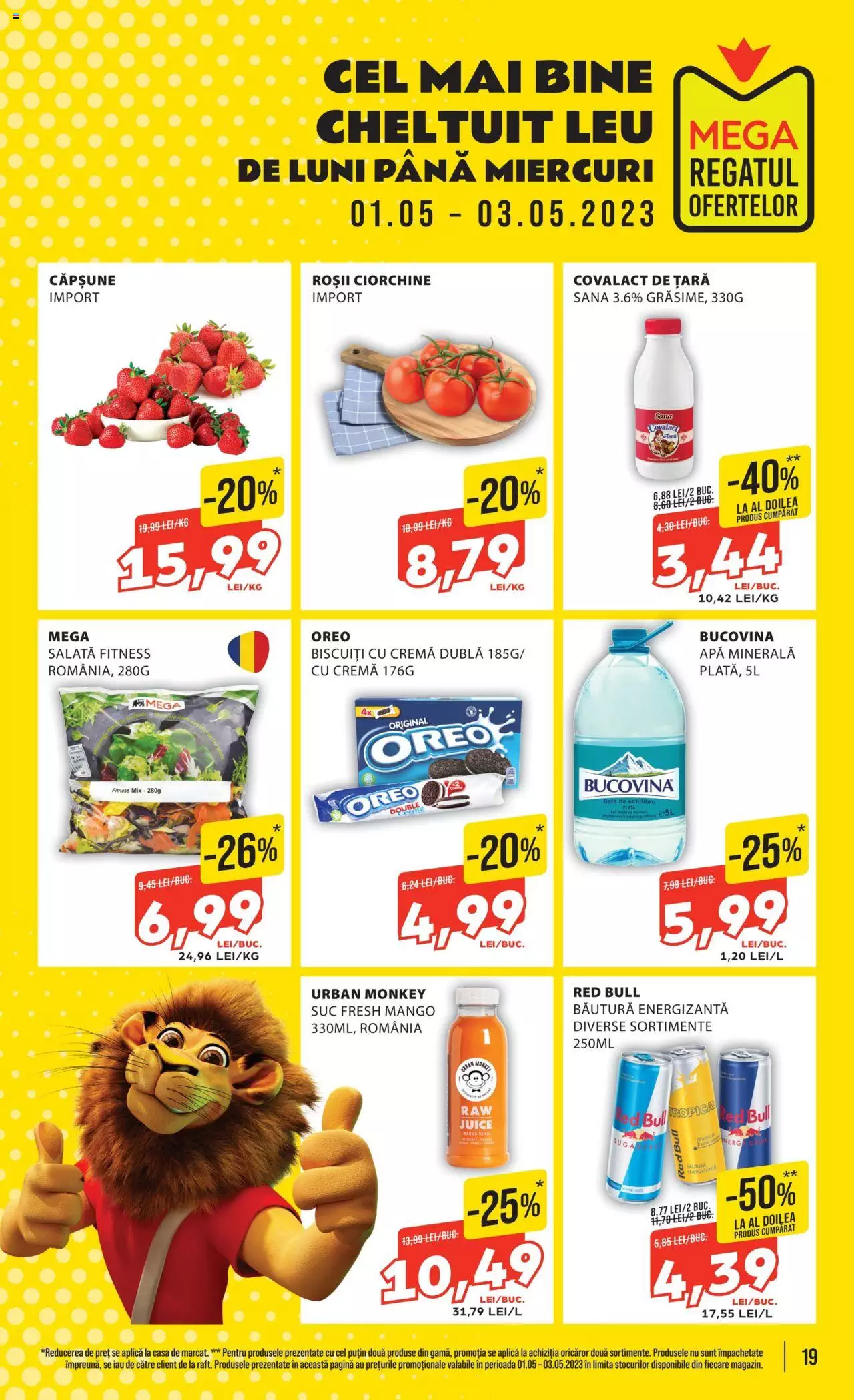 Catalog Mega Image 27 Aprilie - 3 Mai 2023 | Pagina 19