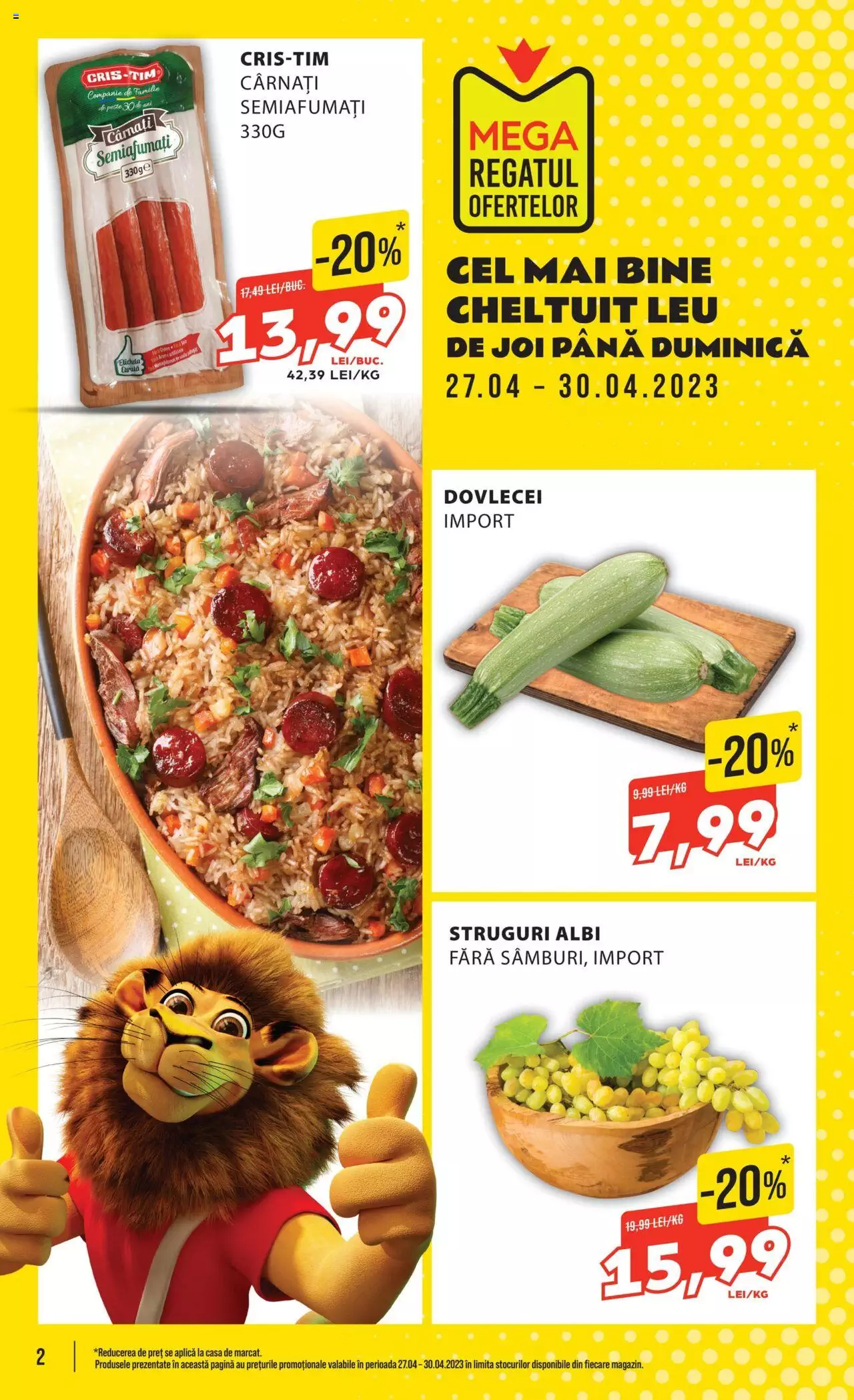 Catalog Mega Image 27 Aprilie - 3 Mai 2023 | Pagina 2