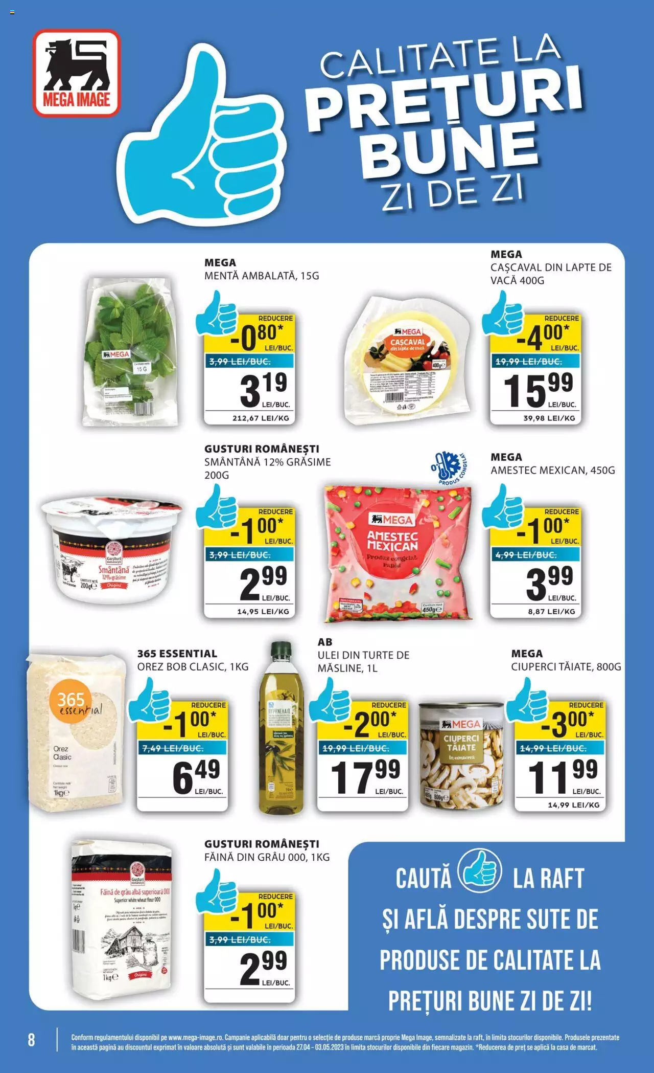 Catalog Mega Image 27 Aprilie - 3 Mai 2023 | Pagina 8