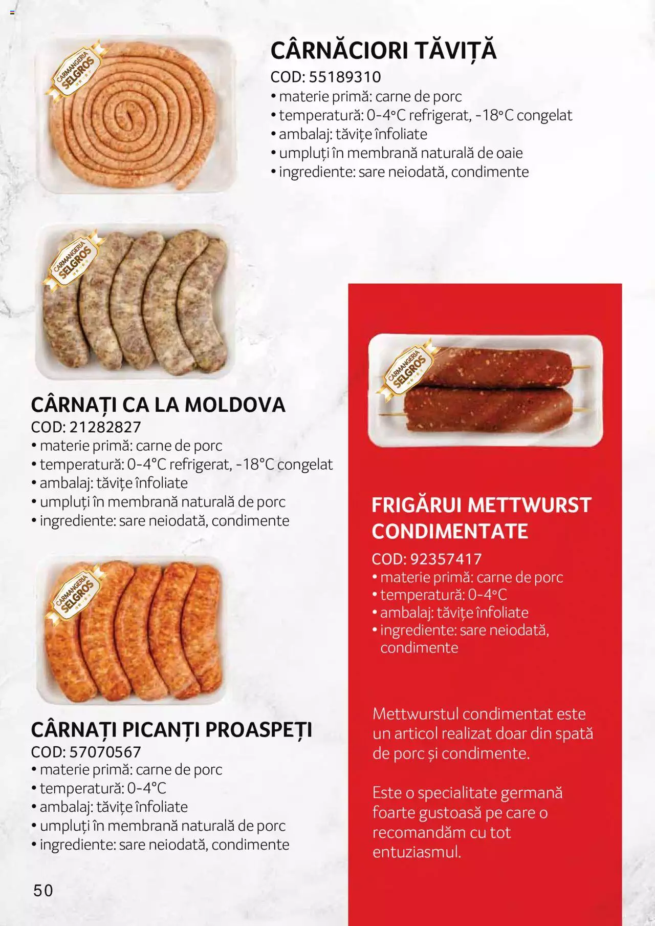 Catalog Selgros 27 Aprilie - 31 Decembrie 2023 | Pagina 50
