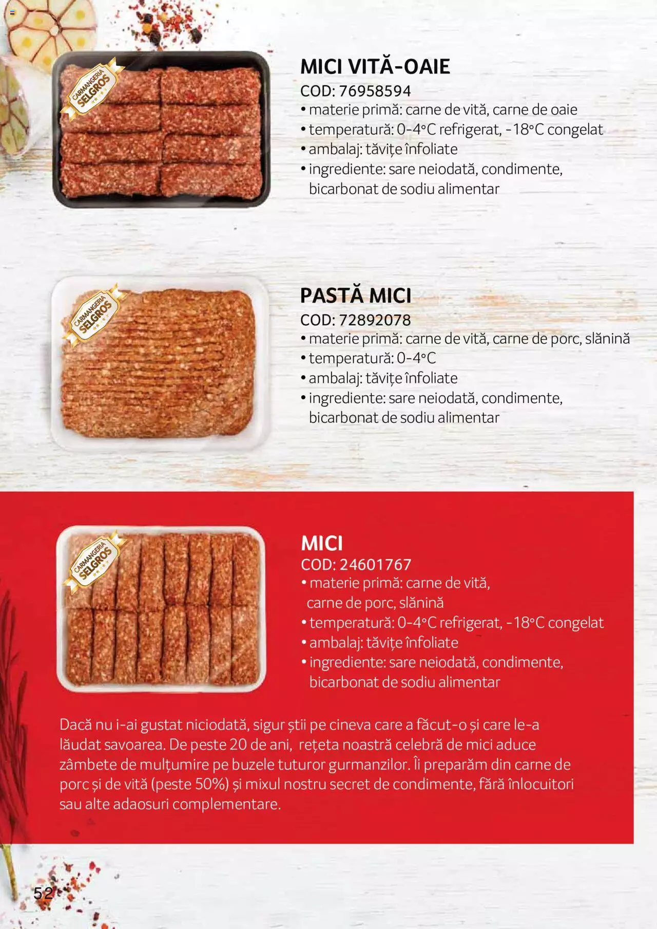 Catalog Selgros 27 Aprilie - 31 Decembrie 2023 | Pagina 52