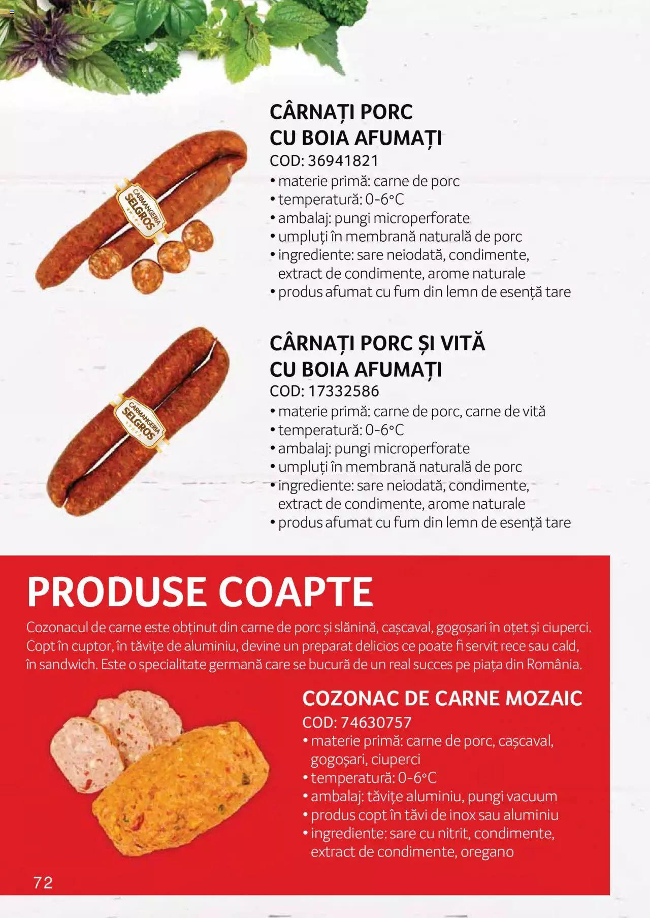 Catalog Selgros 27 Aprilie - 31 Decembrie 2023 | Pagina 72