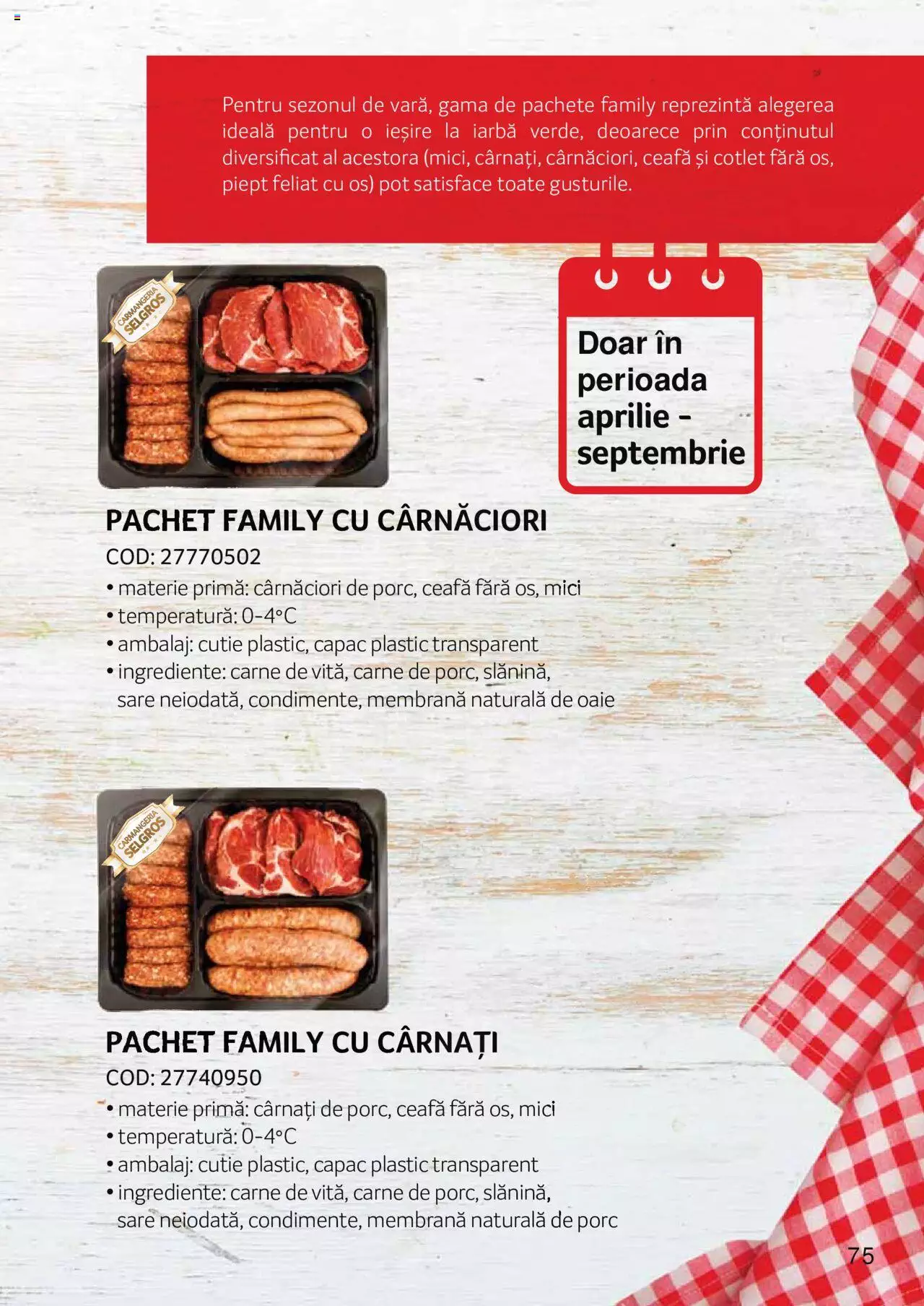 Catalog Selgros 27 Aprilie - 31 Decembrie 2023 | Pagina 75
