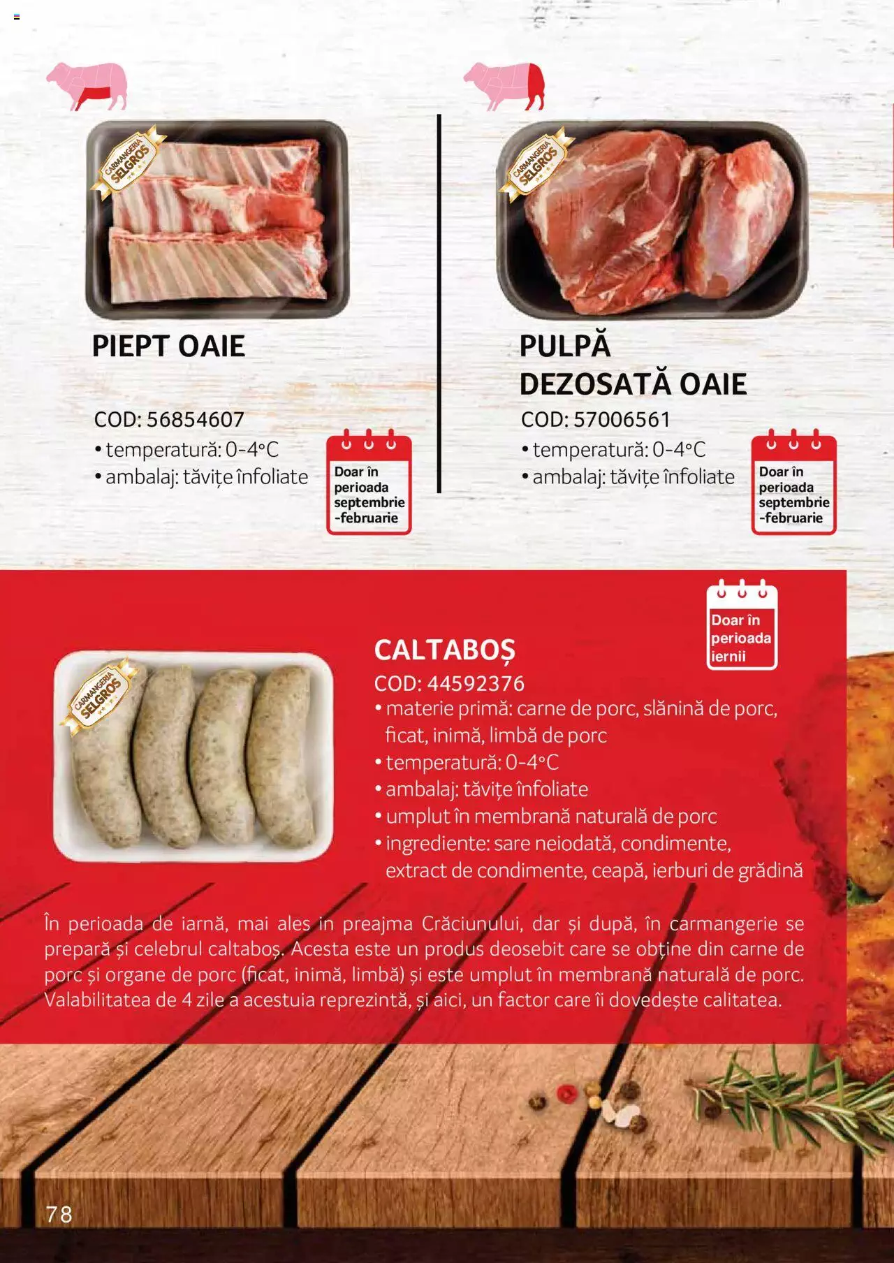 Catalog Selgros 27 Aprilie - 31 Decembrie 2023 | Pagina 78