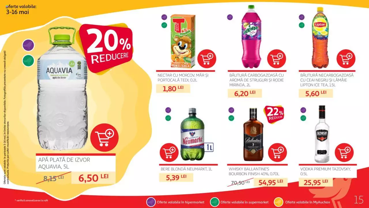 Catalog Auchan 3 - 16 Mai 2023 | Pagina 15