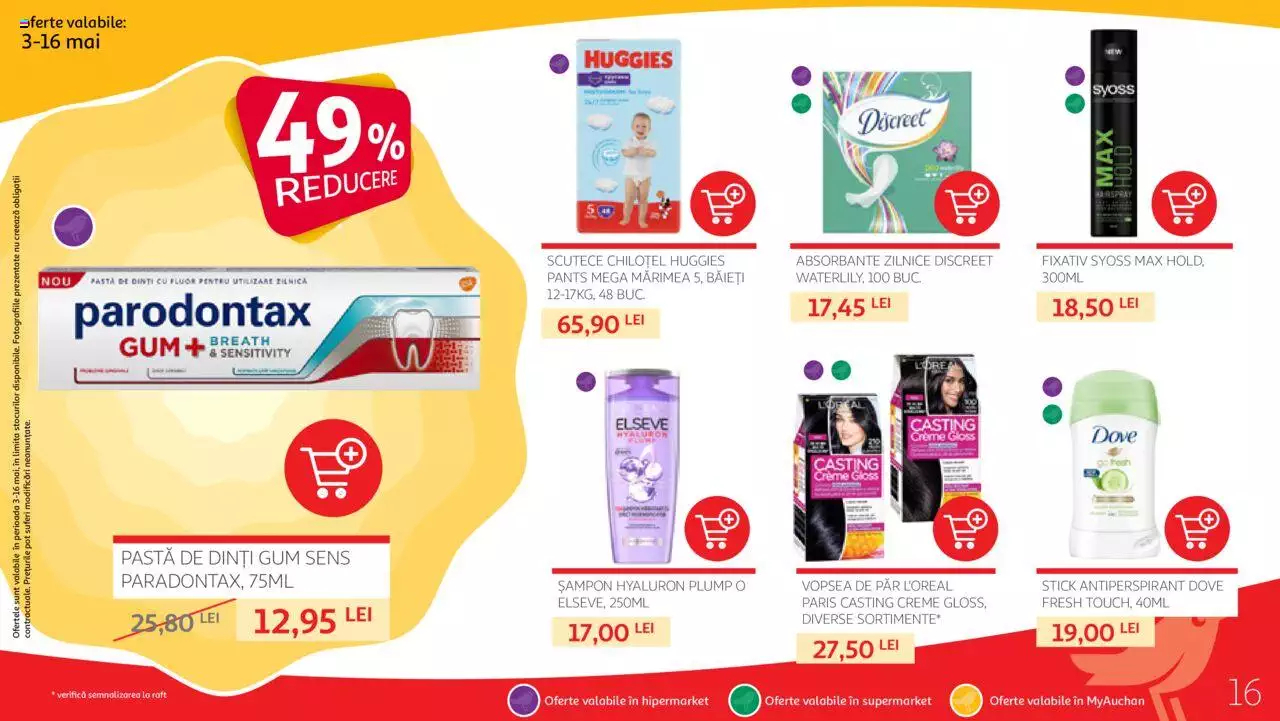 Catalog Auchan 3 - 16 Mai 2023 | Pagina 16