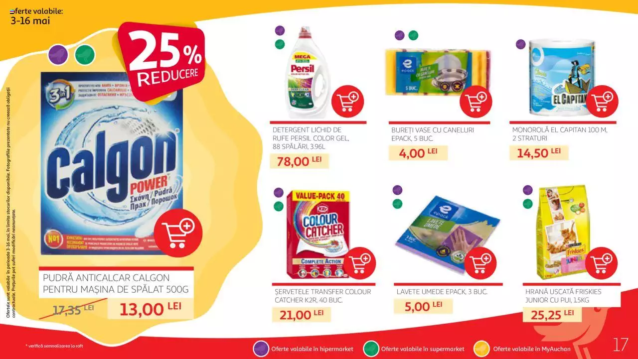 Catalog Auchan 3 - 16 Mai 2023 | Pagina 17