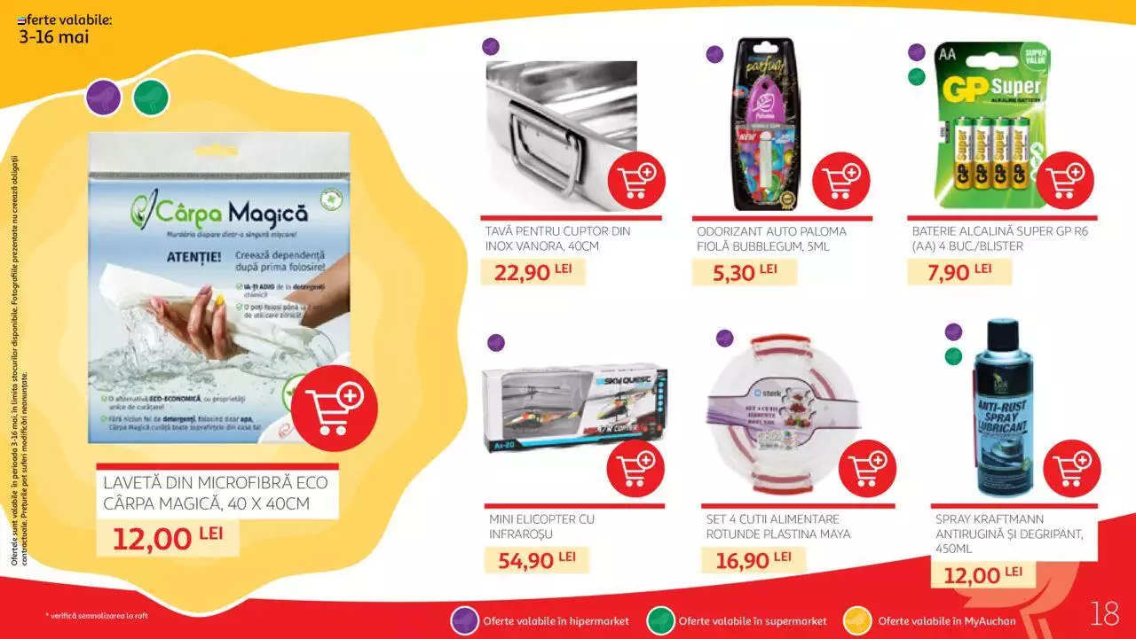 Catalog Auchan 3 - 16 Mai 2023 | Pagina 18
