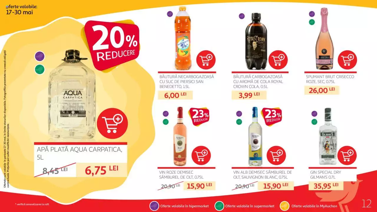 Catalog Auchan 17 - 30 Mai 2023 | Pagina 12
