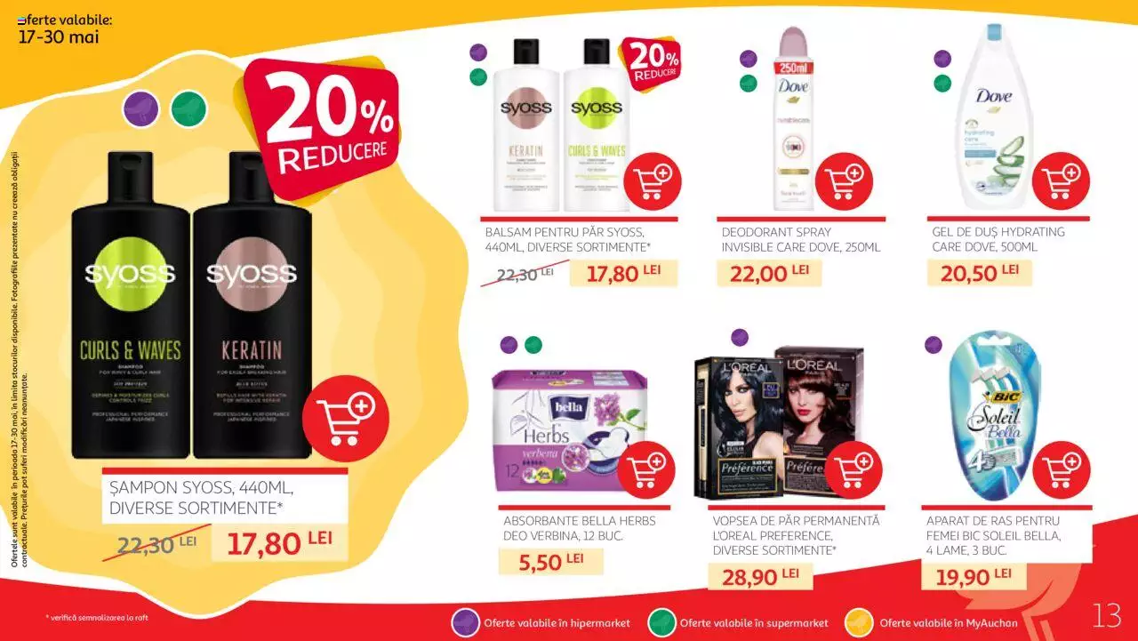 Catalog Auchan 17 - 30 Mai 2023 | Pagina 13