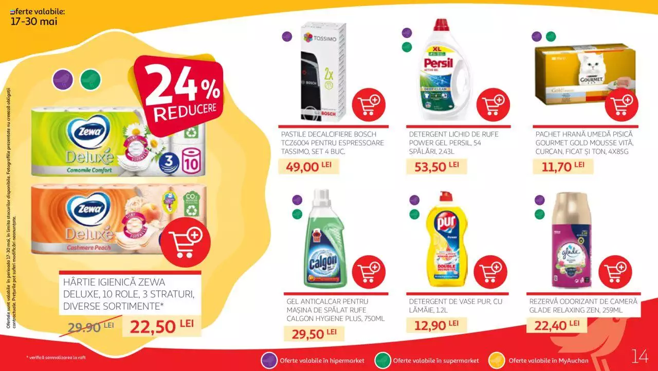 Catalog Auchan 17 - 30 Mai 2023 | Pagina 14