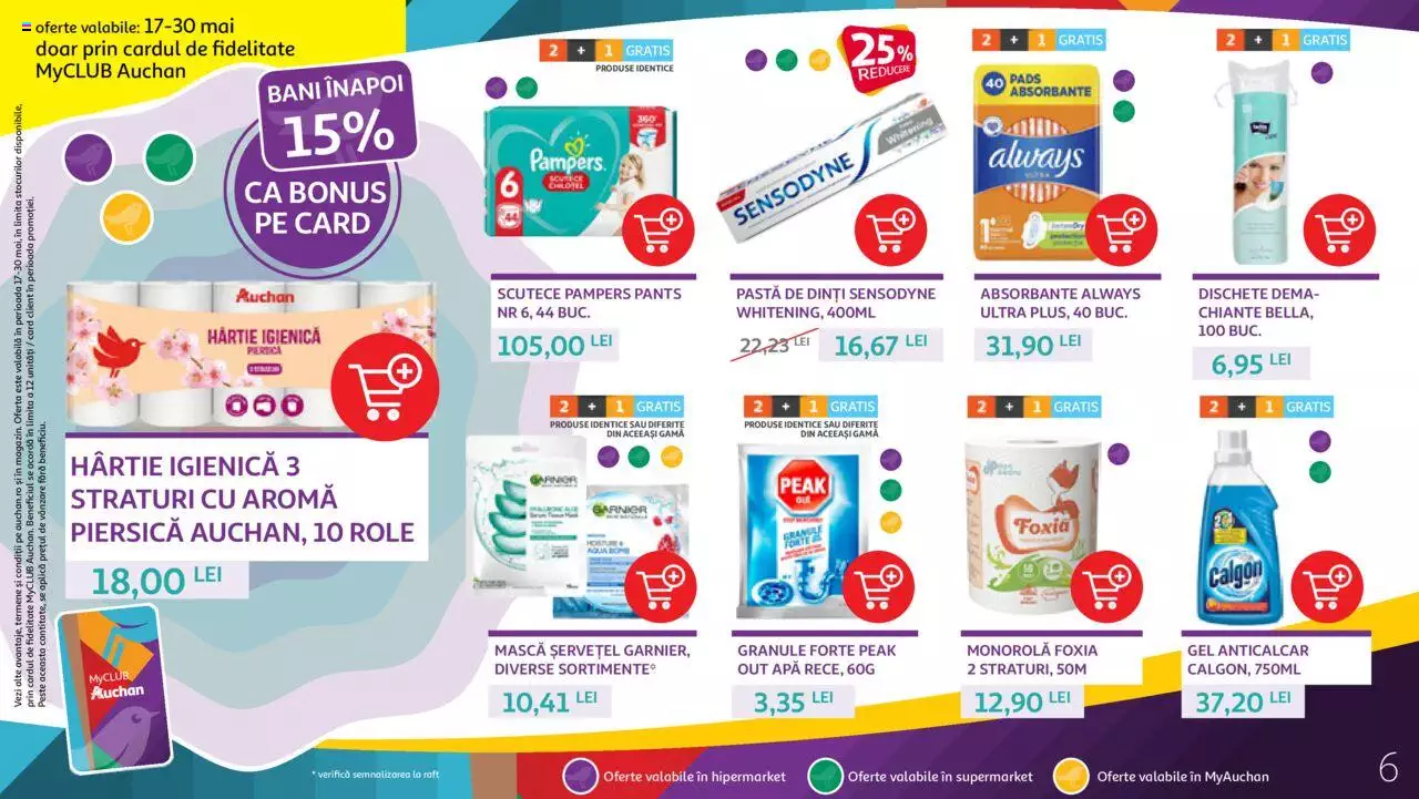 Catalog Auchan 17 - 30 Mai 2023 | Pagina 6