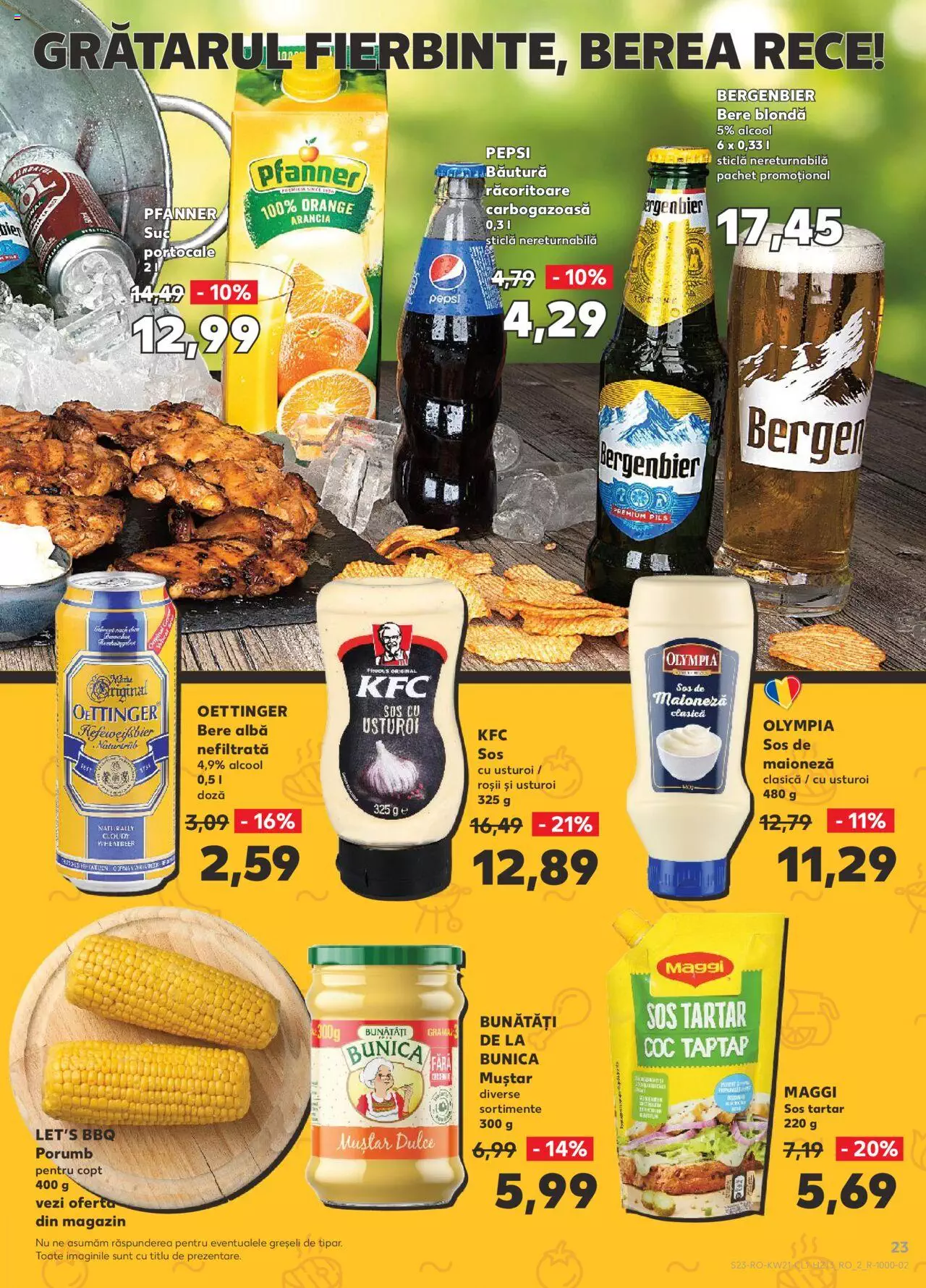 Catalog Kaufland 24 Mai - 20 Iunie 2023 | Pagina 23