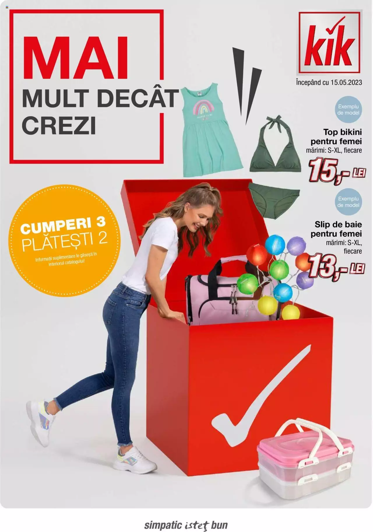 Catalog Kik 15 - 21 Mai 2023 | Pagina 1