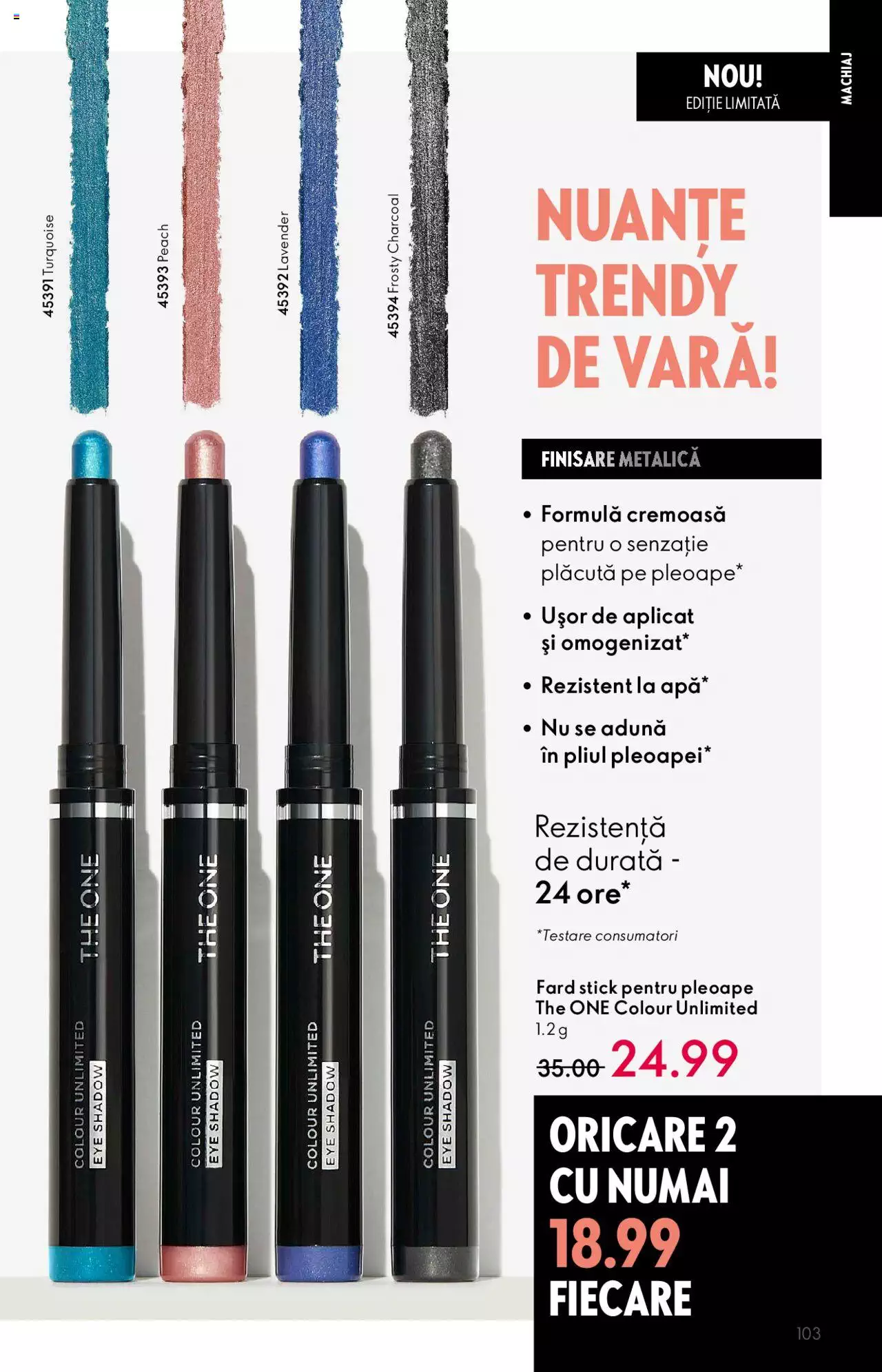 Catalog Oriflame 24 Mai - 13 Iunie 2023 | Pagina 103