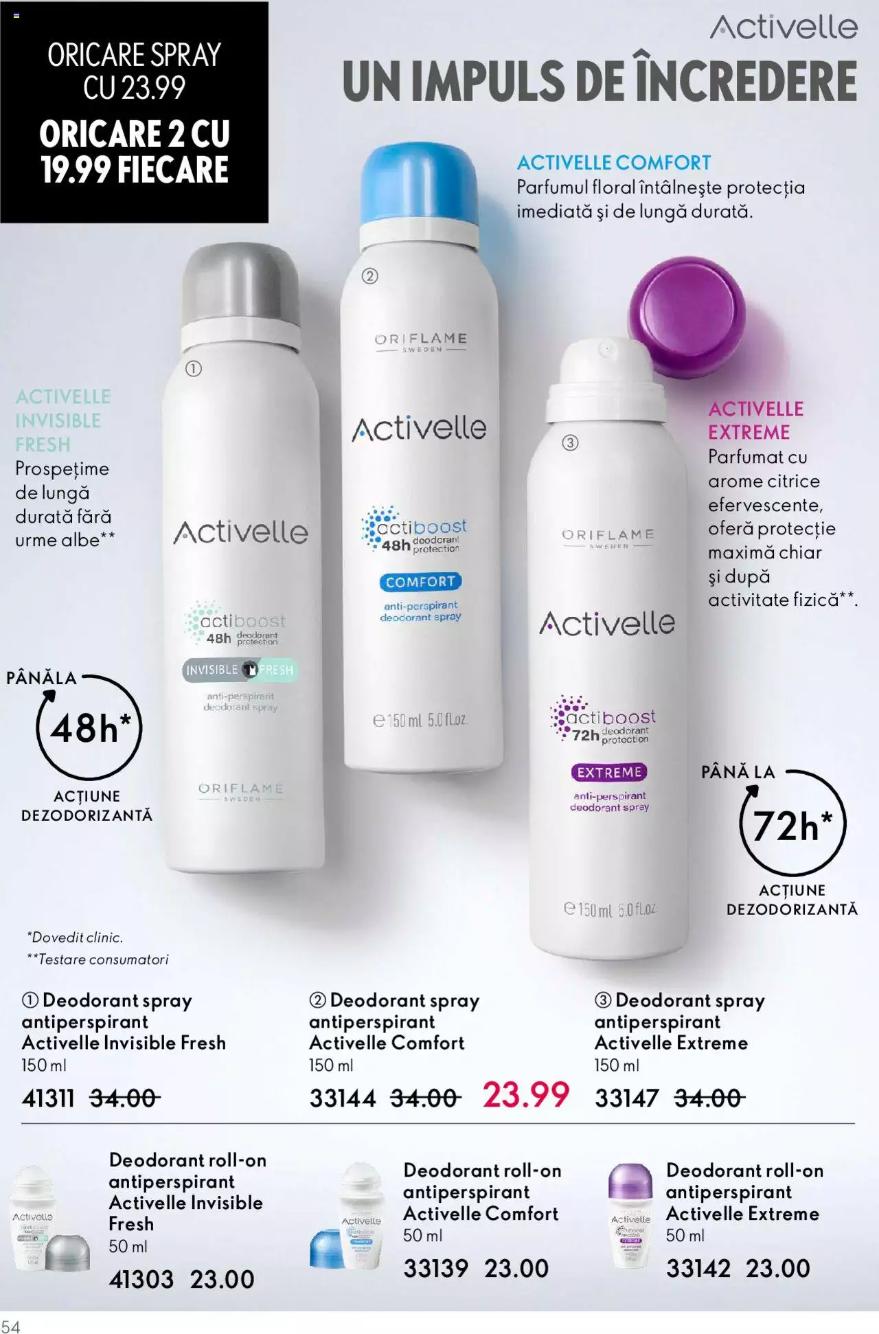 Catalog Oriflame 24 Mai - 13 Iunie 2023 | Pagina 54