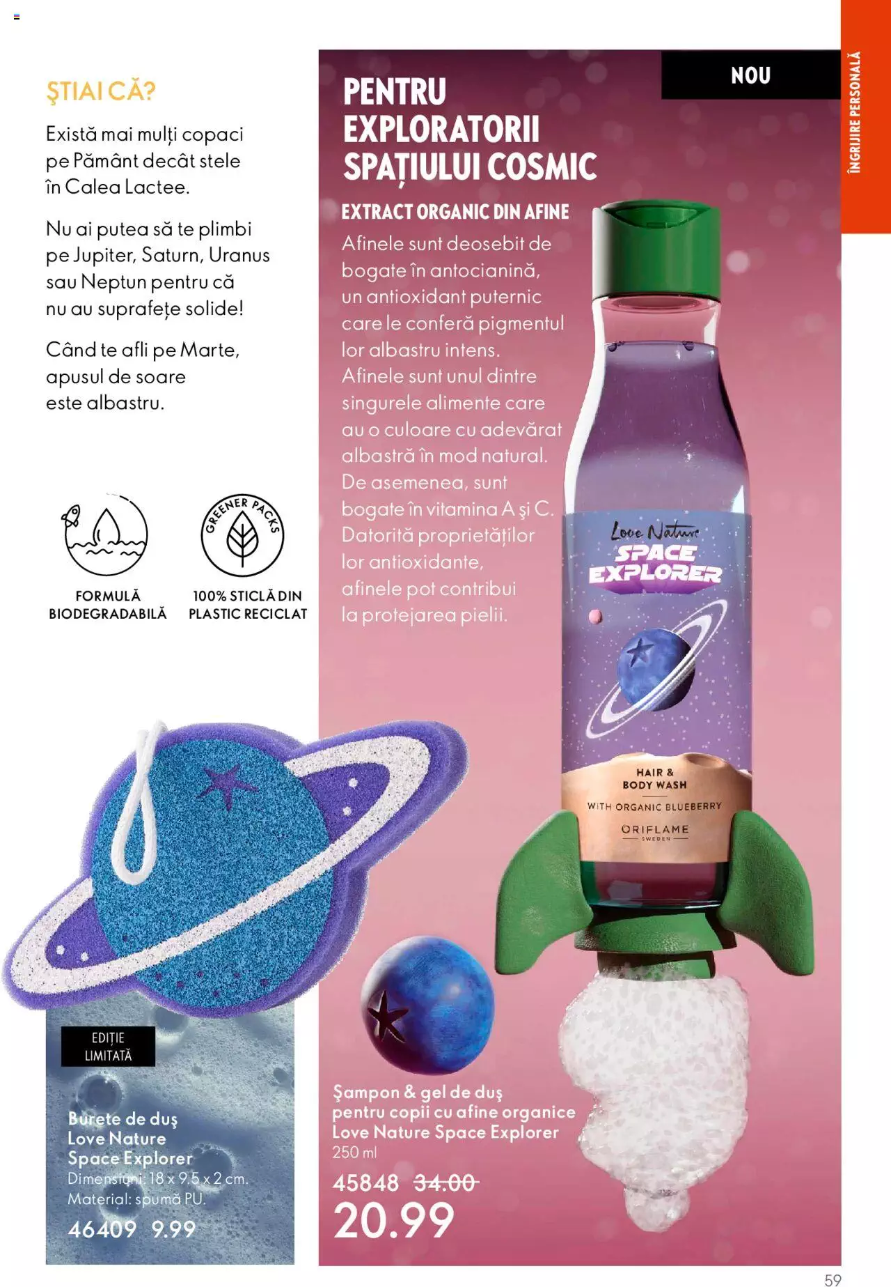 Catalog Oriflame 24 Mai - 13 Iunie 2023 | Pagina 59