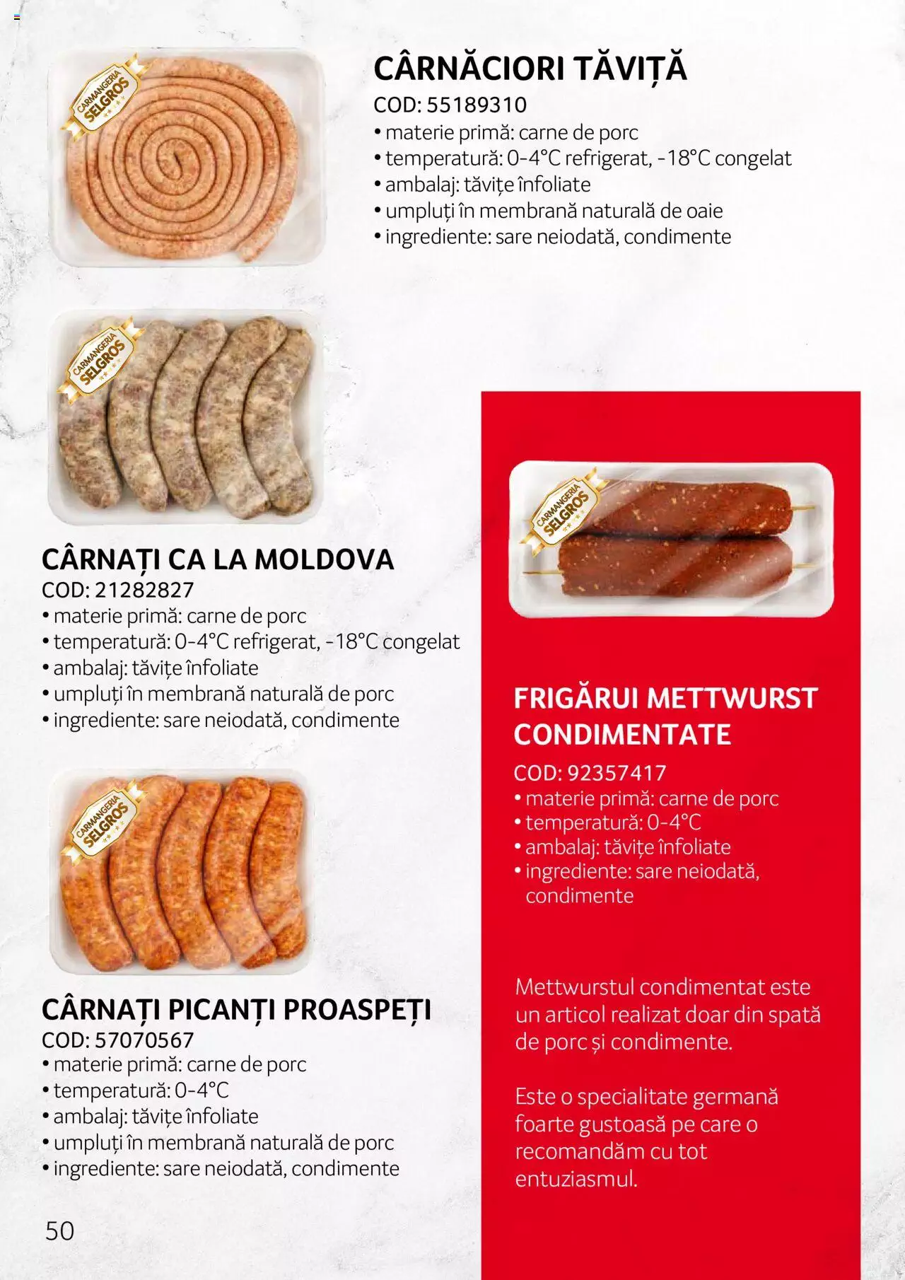 Catalog Selgros 27 Aprilie - 31 Decembrie 2023 | Pagina 50