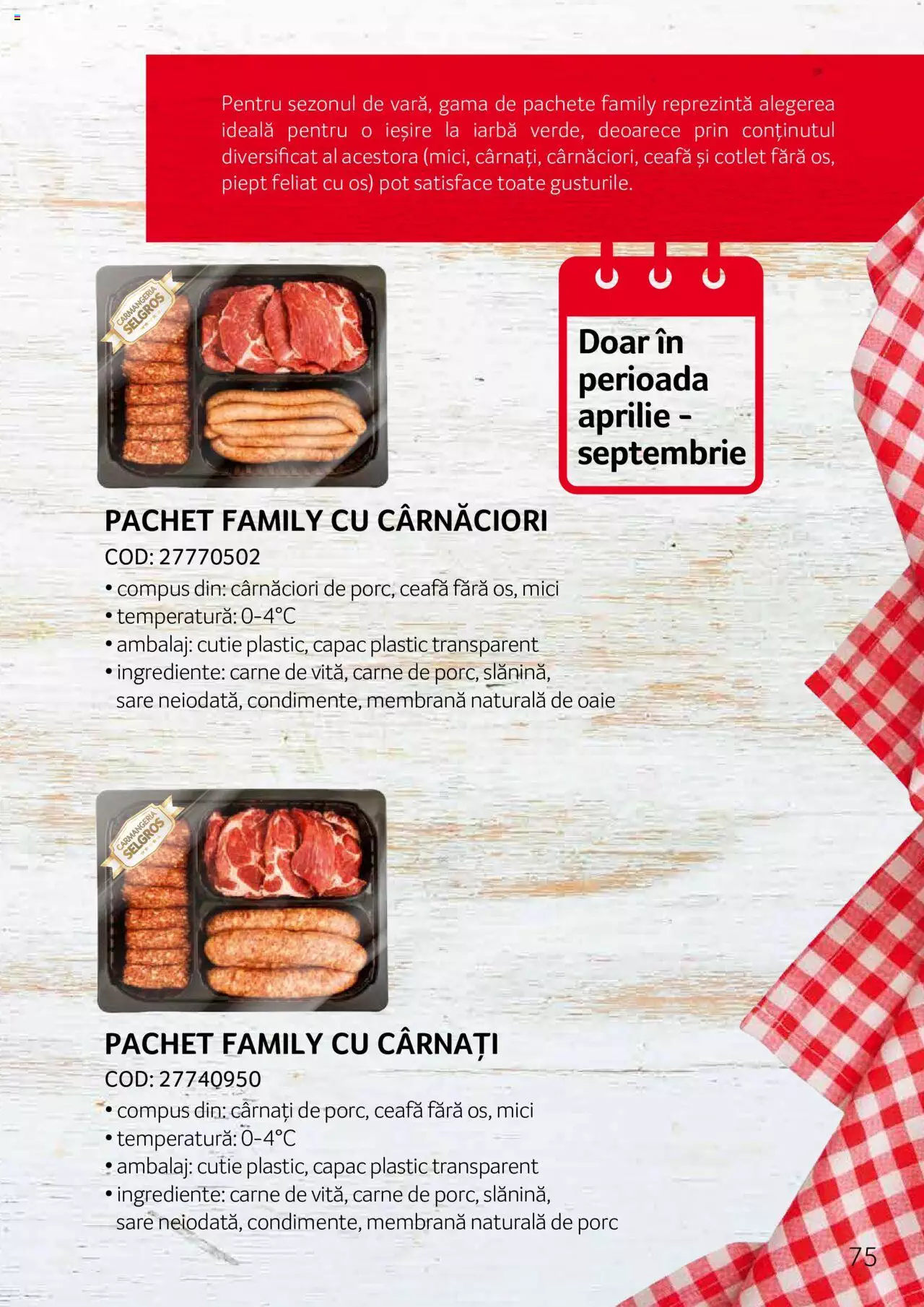 Catalog Selgros 27 Aprilie - 31 Decembrie 2023 | Pagina 75