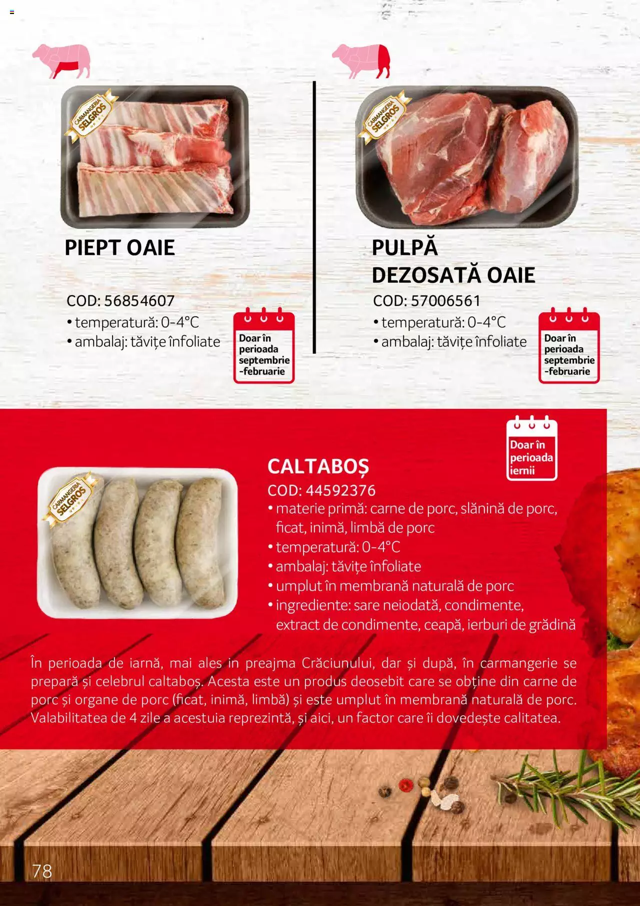 Catalog Selgros 27 Aprilie - 31 Decembrie 2023 | Pagina 78