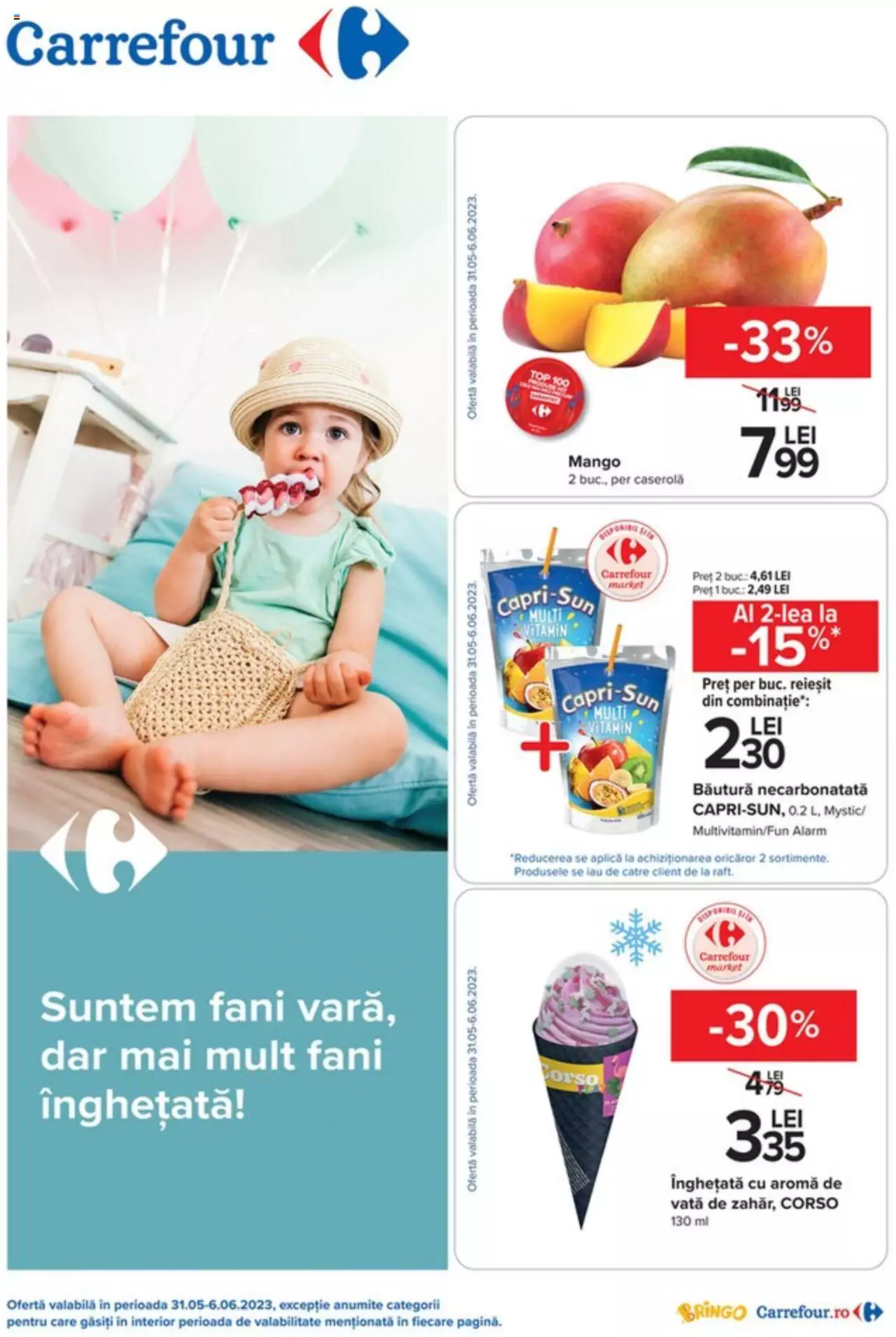 Catalog Carrefour 31 Mai - 6 Iunie 2023 | Pagina 1