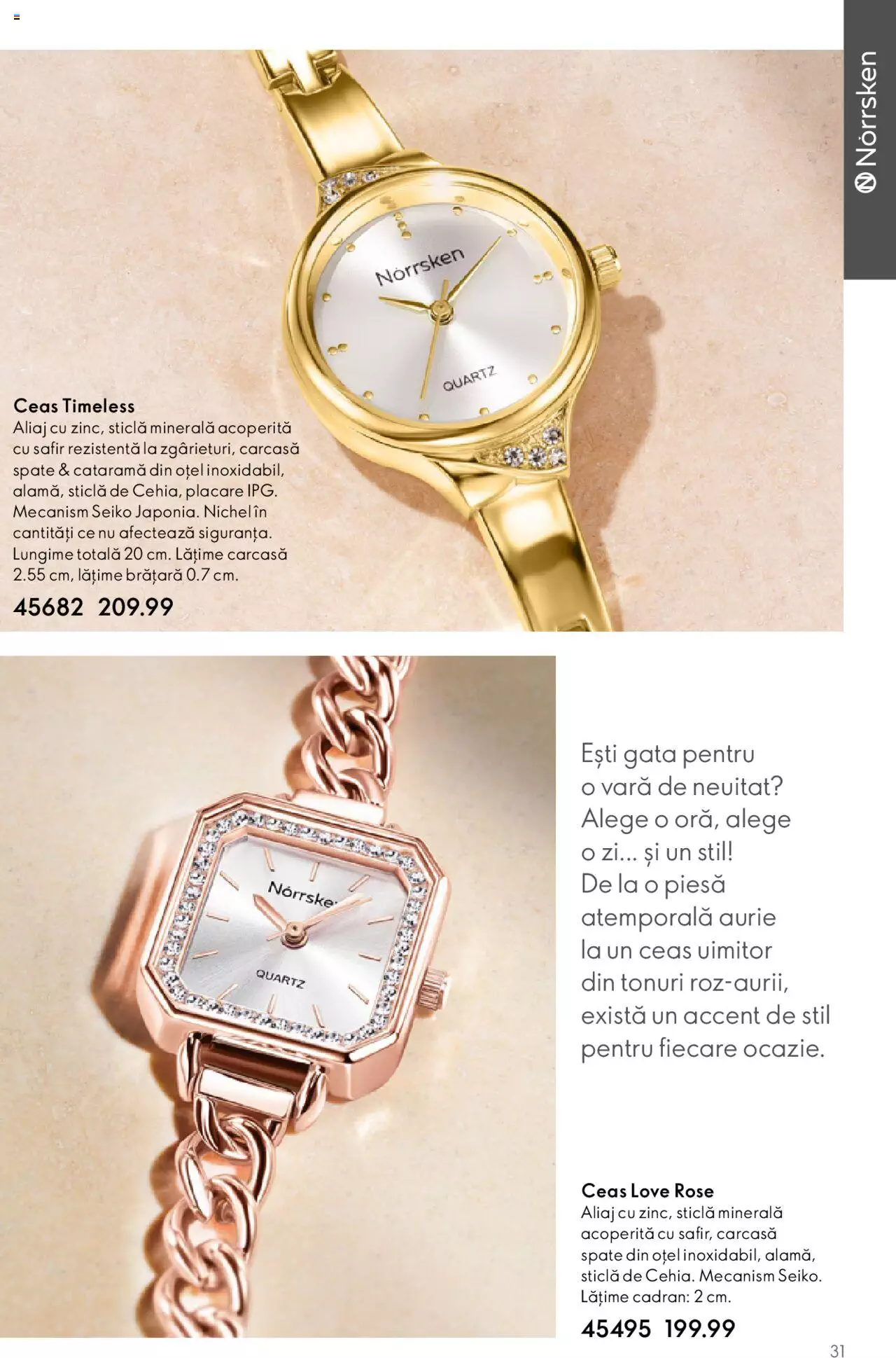 Catalog Oriflame 24 Mai - 31 Octombrie 2023 | Pagina 31