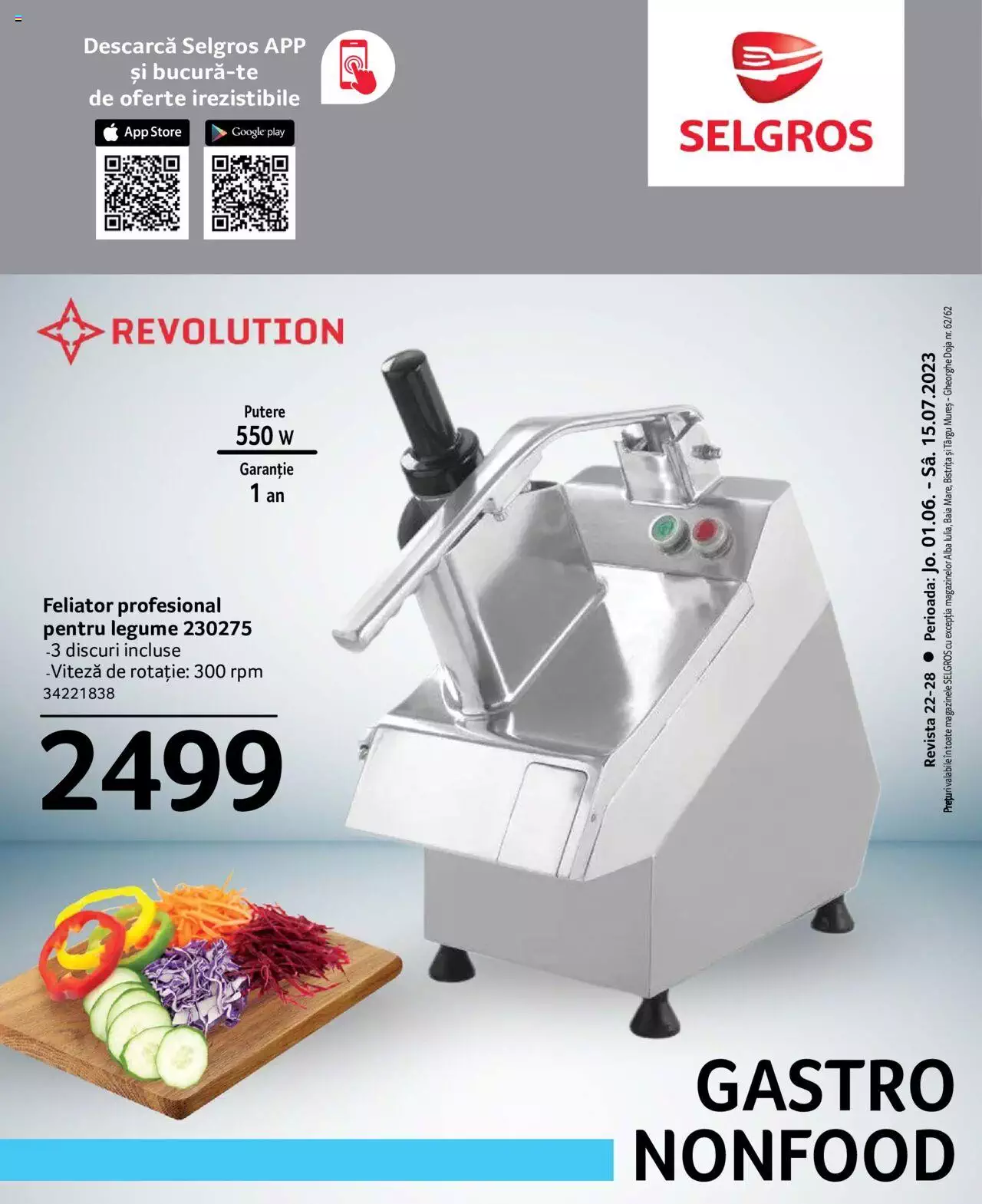 Catalog Selgros 1 Iunie - 15 Iulie 2023 | Pagina 1