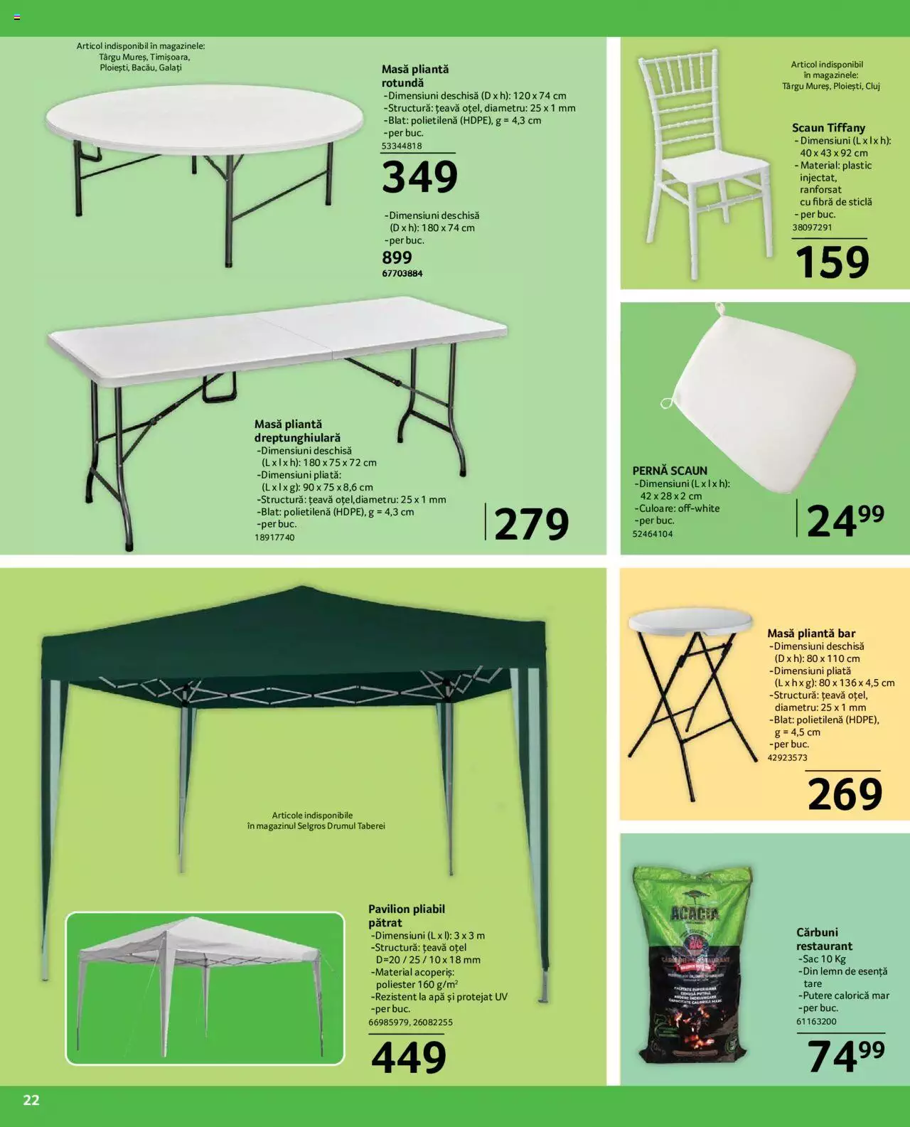Catalog Selgros 1 Iunie - 15 Iulie 2023 | Pagina 22