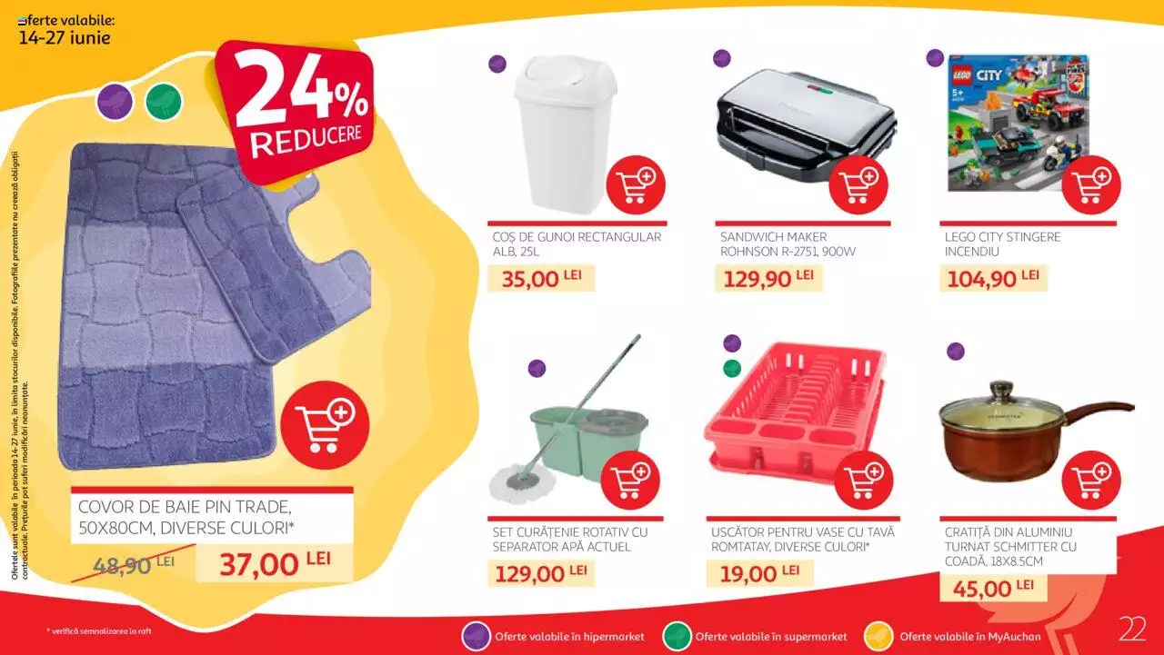 Catalog Auchan 14 - 27 Iunie 2023 | Pagina 22