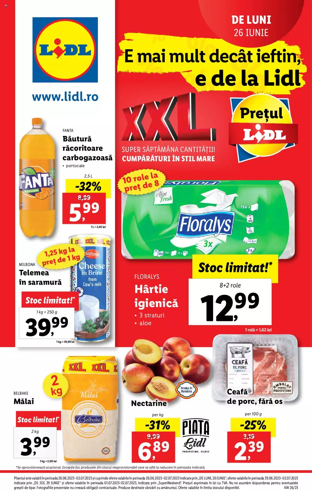 Catalog LIDL 26 Iunie - 2 Iulie 2023 | Pagina 1