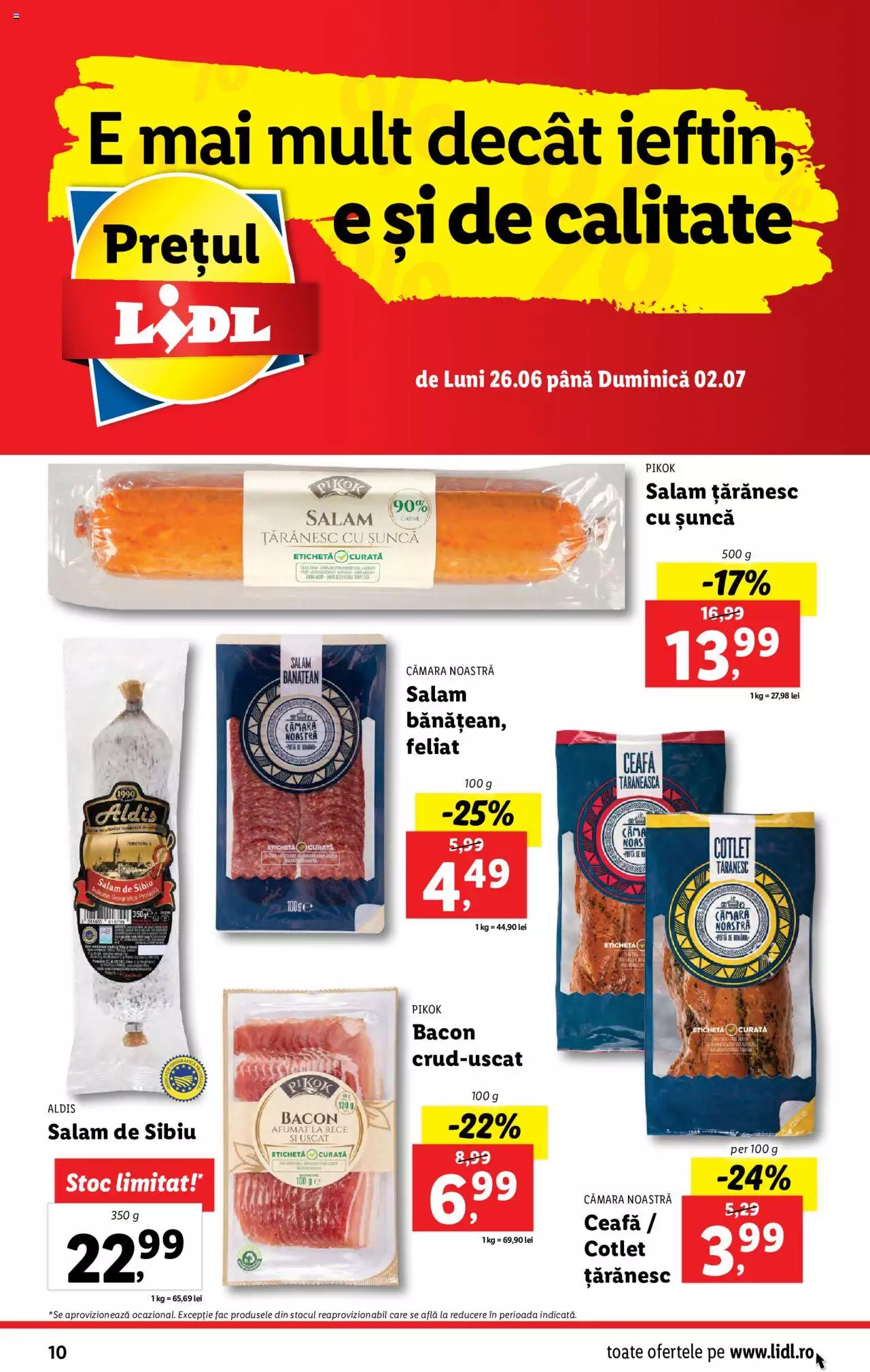 Catalog LIDL 26 Iunie - 2 Iulie 2023 | Pagina 10