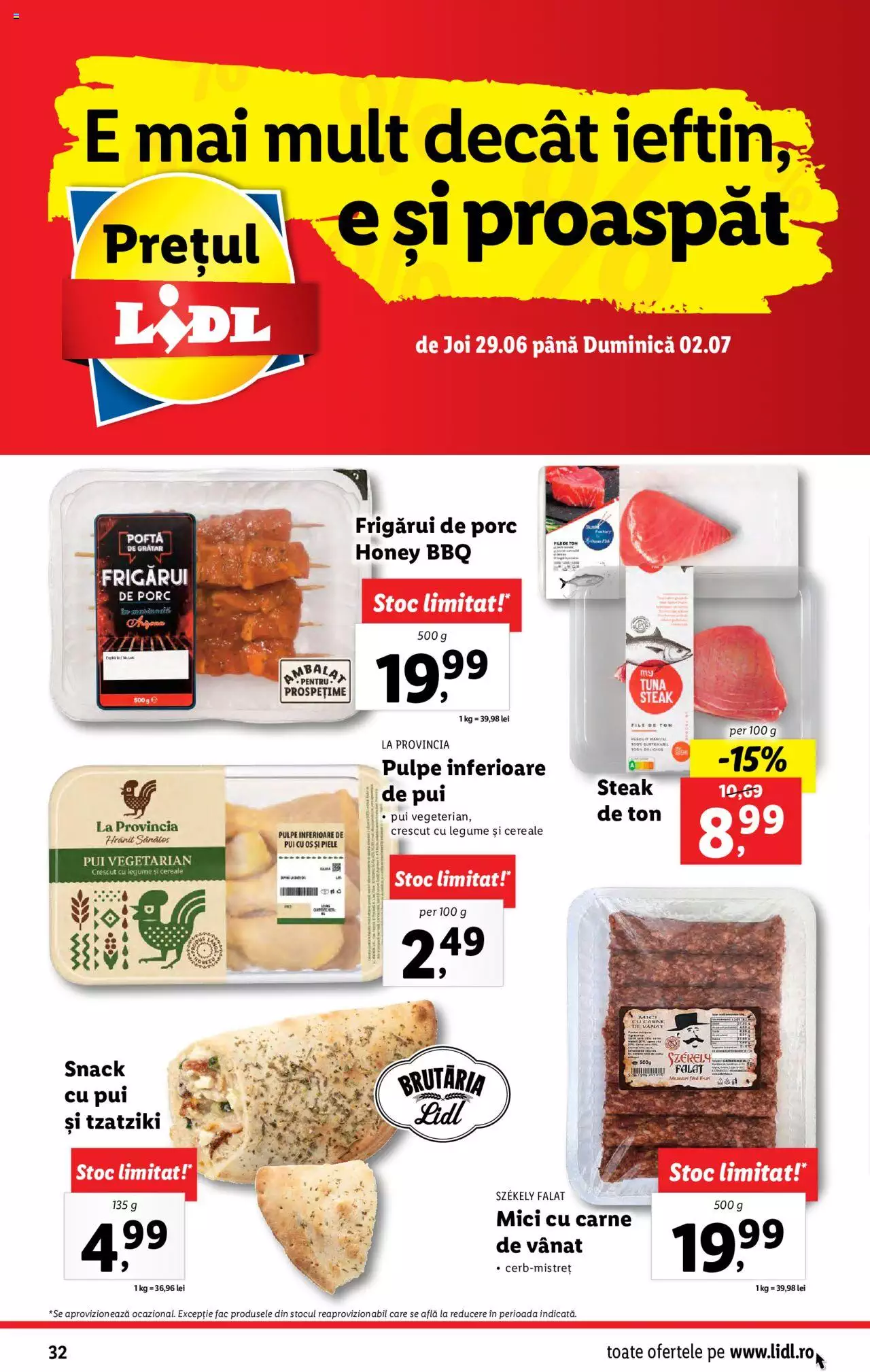 Catalog LIDL 26 Iunie - 2 Iulie 2023 | Pagina 32