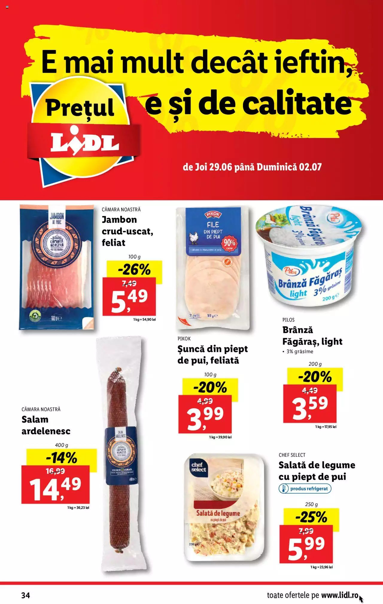 Catalog LIDL 26 Iunie - 2 Iulie 2023 | Pagina 34