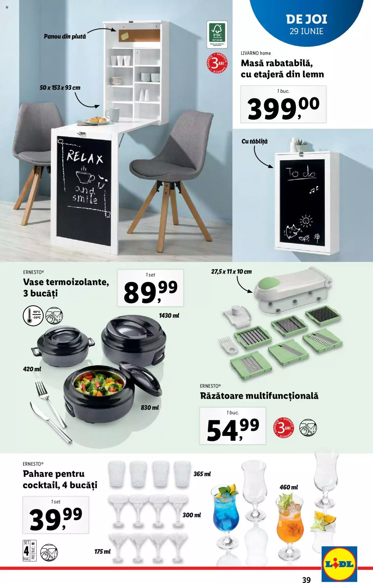 Catalog LIDL 26 Iunie - 2 Iulie 2023 | Pagina 39